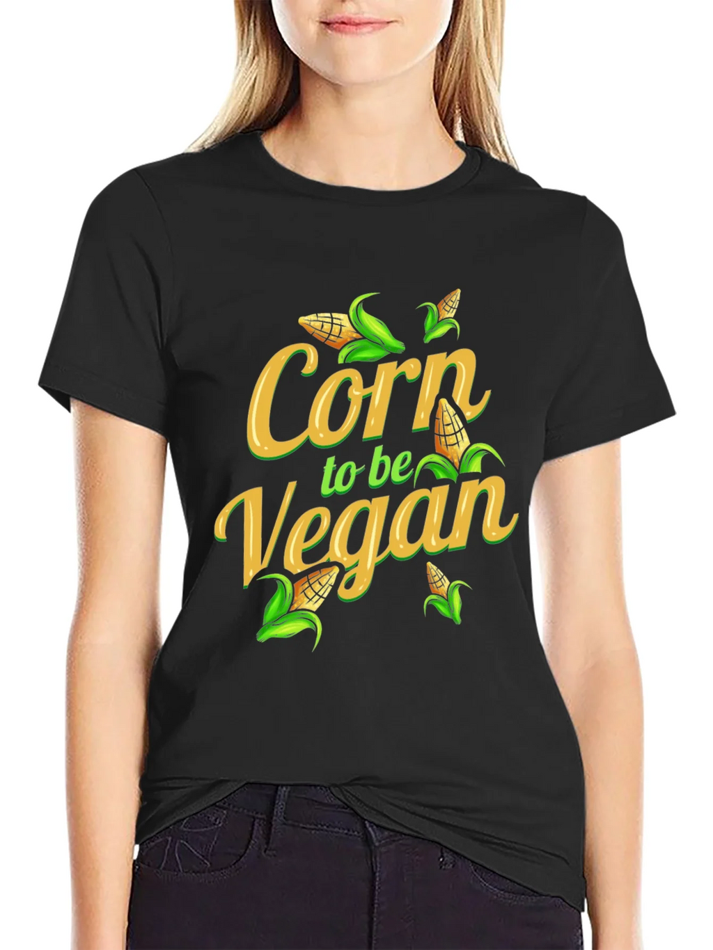 Corn to be Vegan T-Shirt product image 2