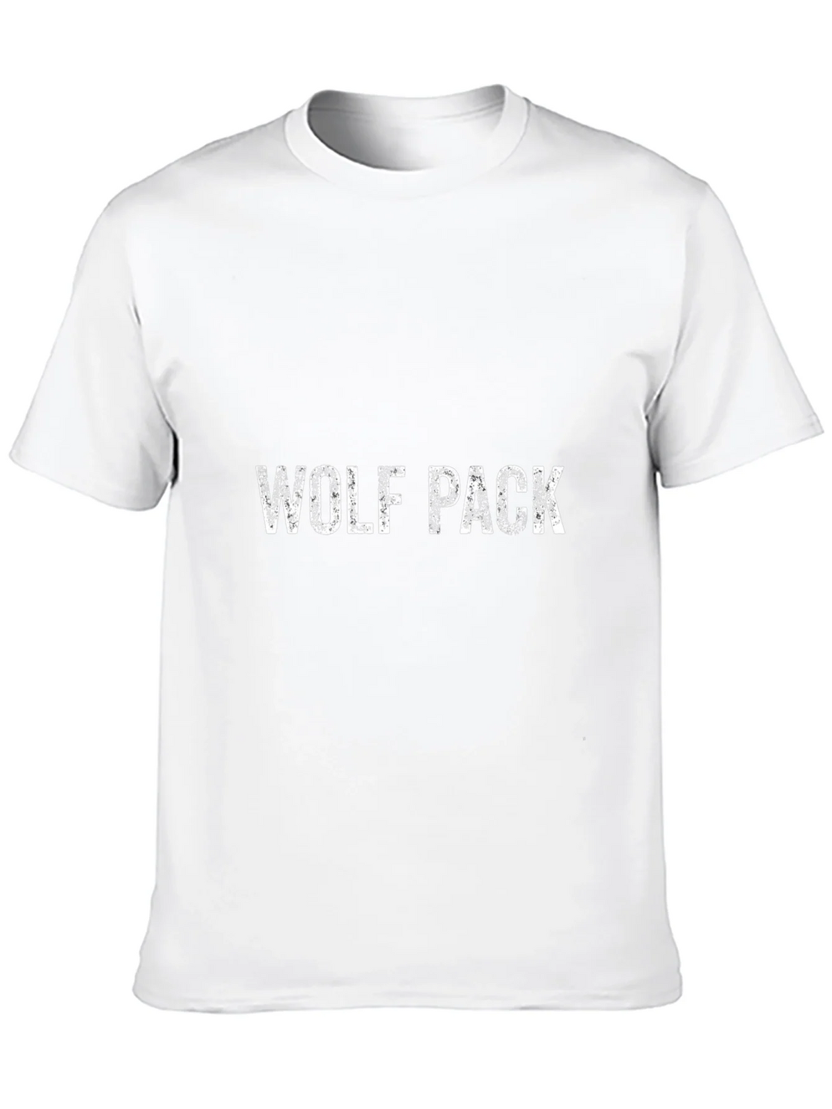 Wolf Pack Graphic Tee - Black Cotton Blend product image 9