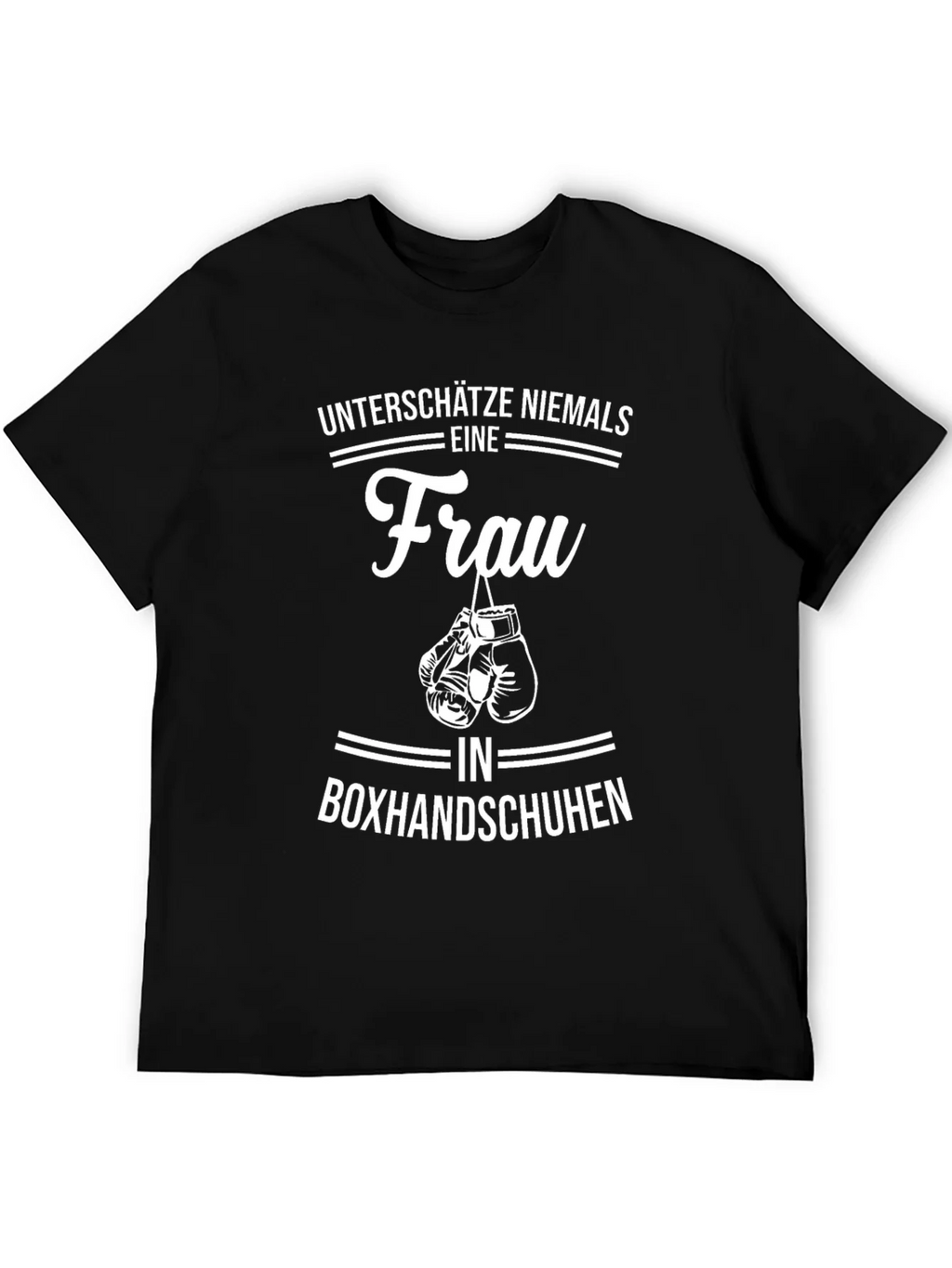 Womens Boxing Gloves Graphic T-Shirt product image 5