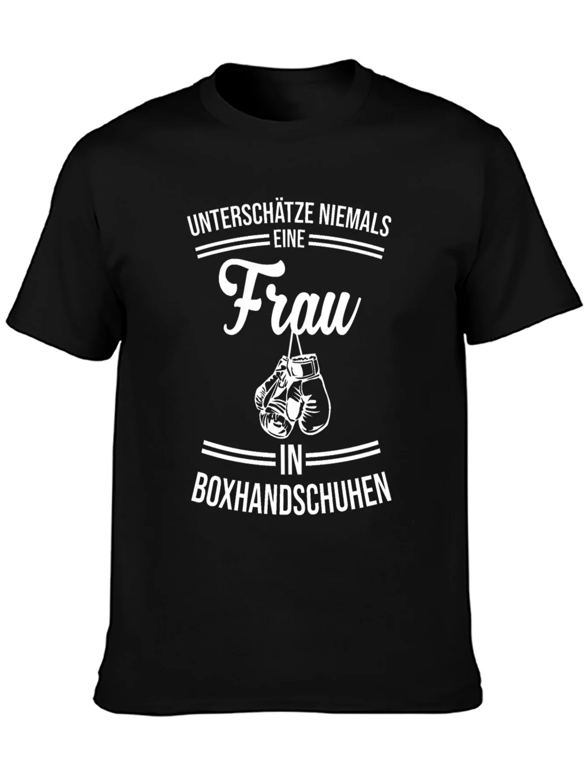 Womens Boxing Gloves Graphic T-Shirt product image 3