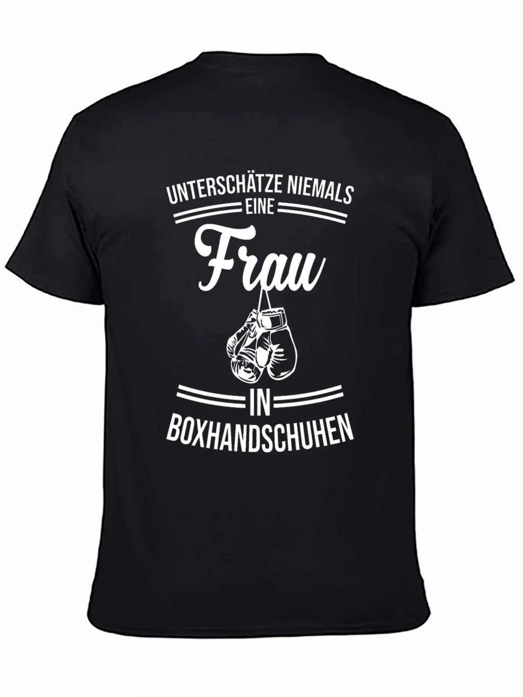 Womens Boxing Gloves Graphic T-Shirt product image 4