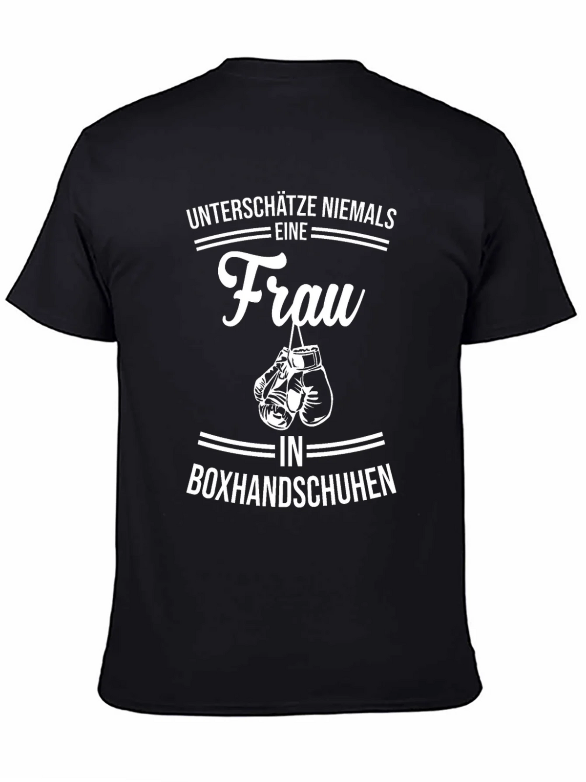 Womens Boxing Gloves Graphic T-Shirt product image 4