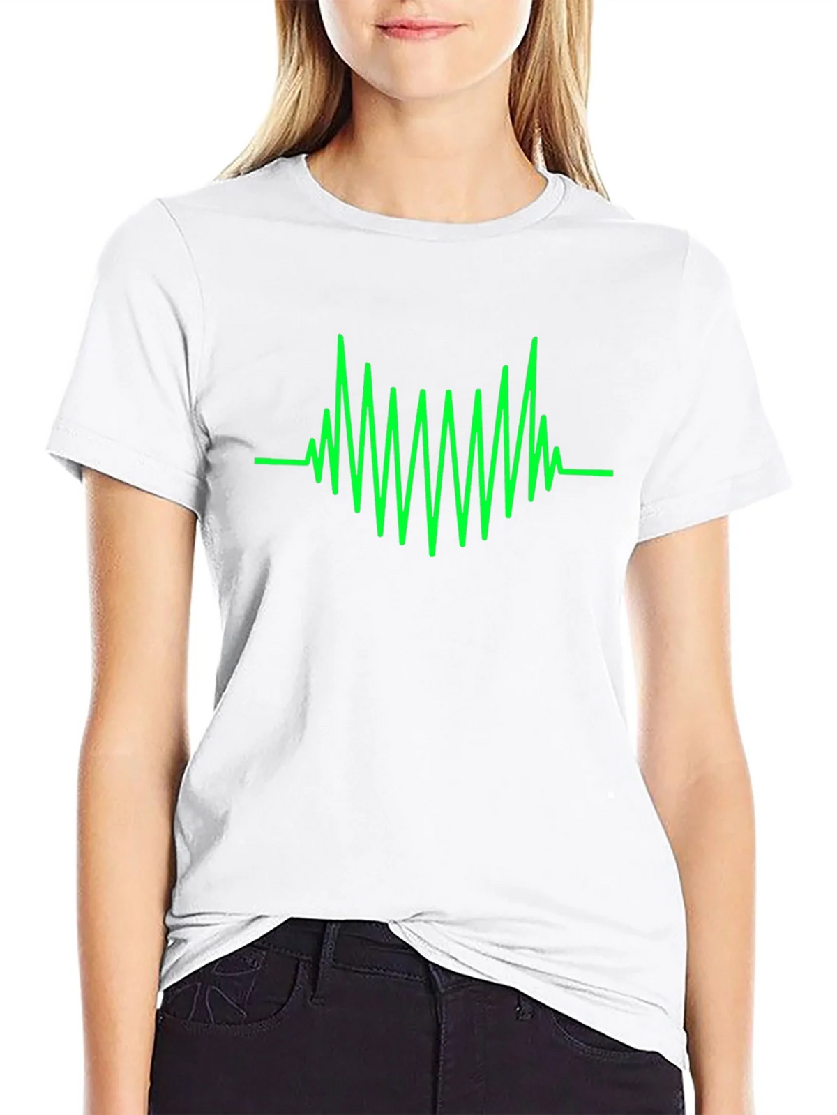 Electrocardiogram Graphic T-Shirt product image 8