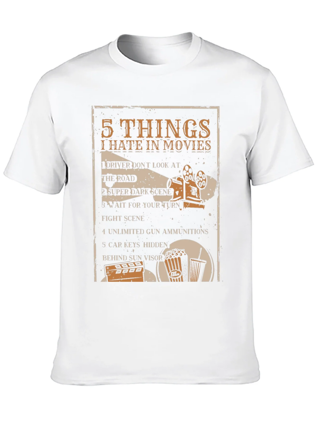 5 Things I Hate in Movies Graphic Tee product image 9