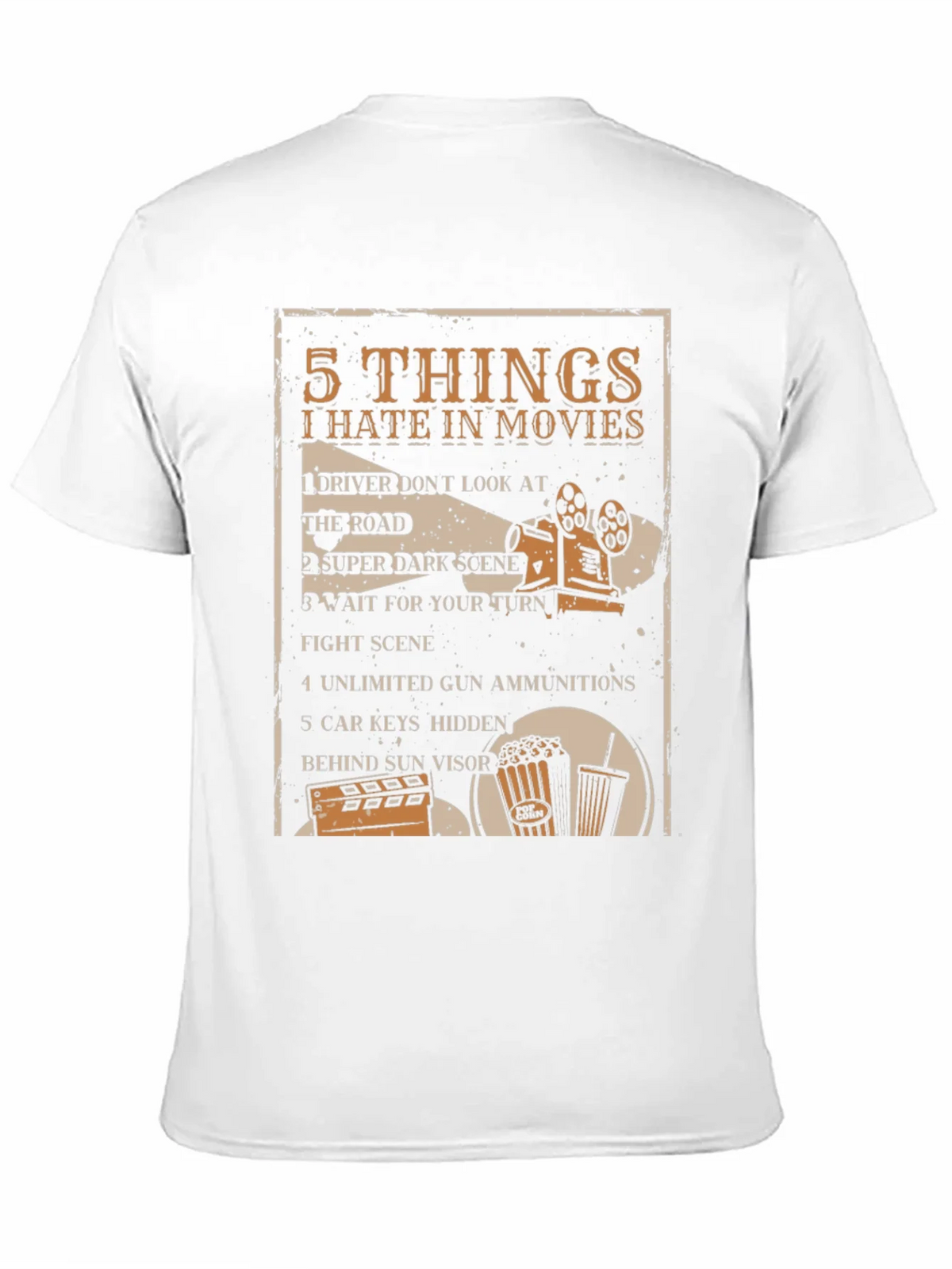 5 Things I Hate in Movies Graphic Tee product image 10