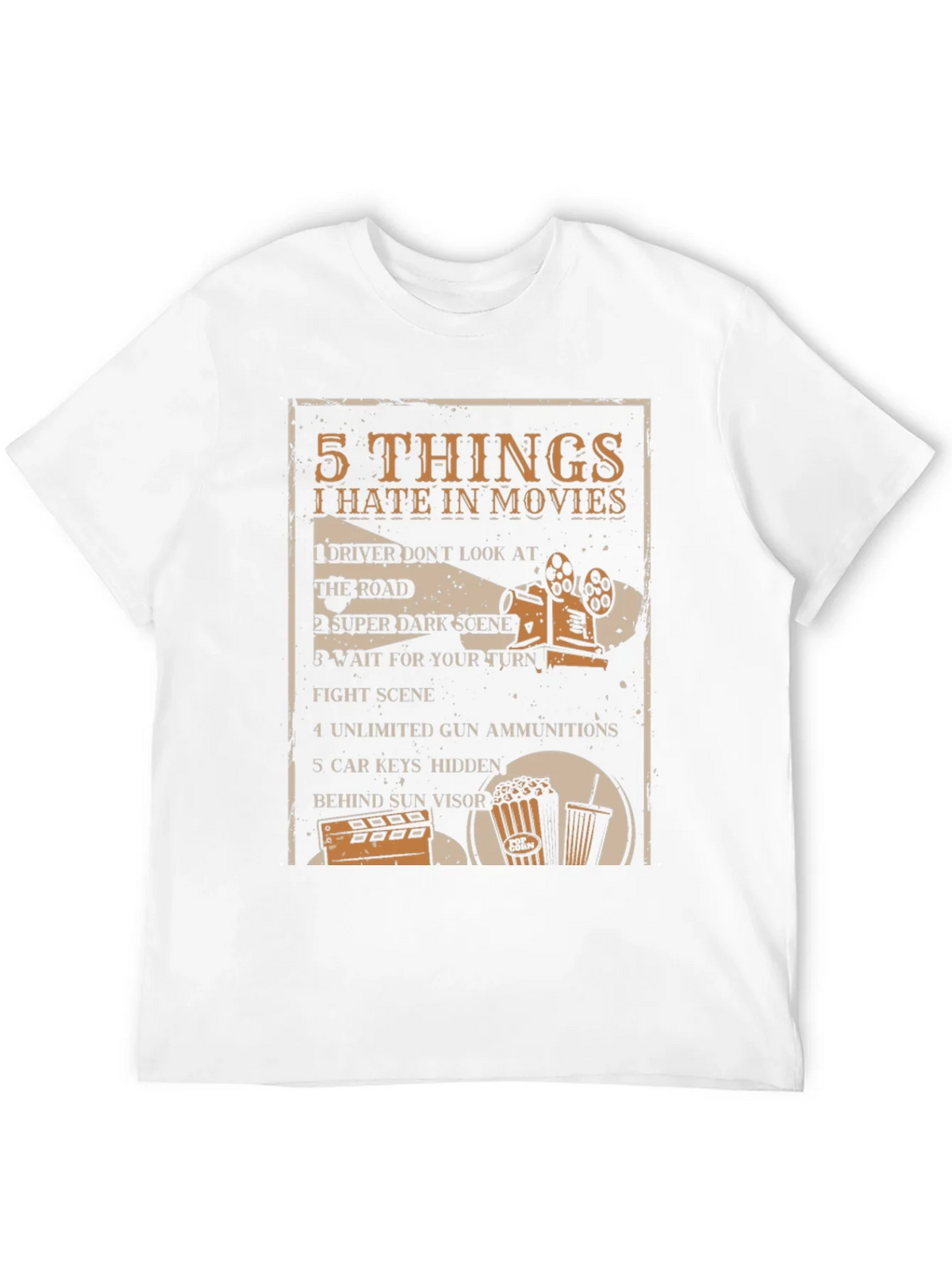 5 Things I Hate in Movies Graphic Tee product image 11