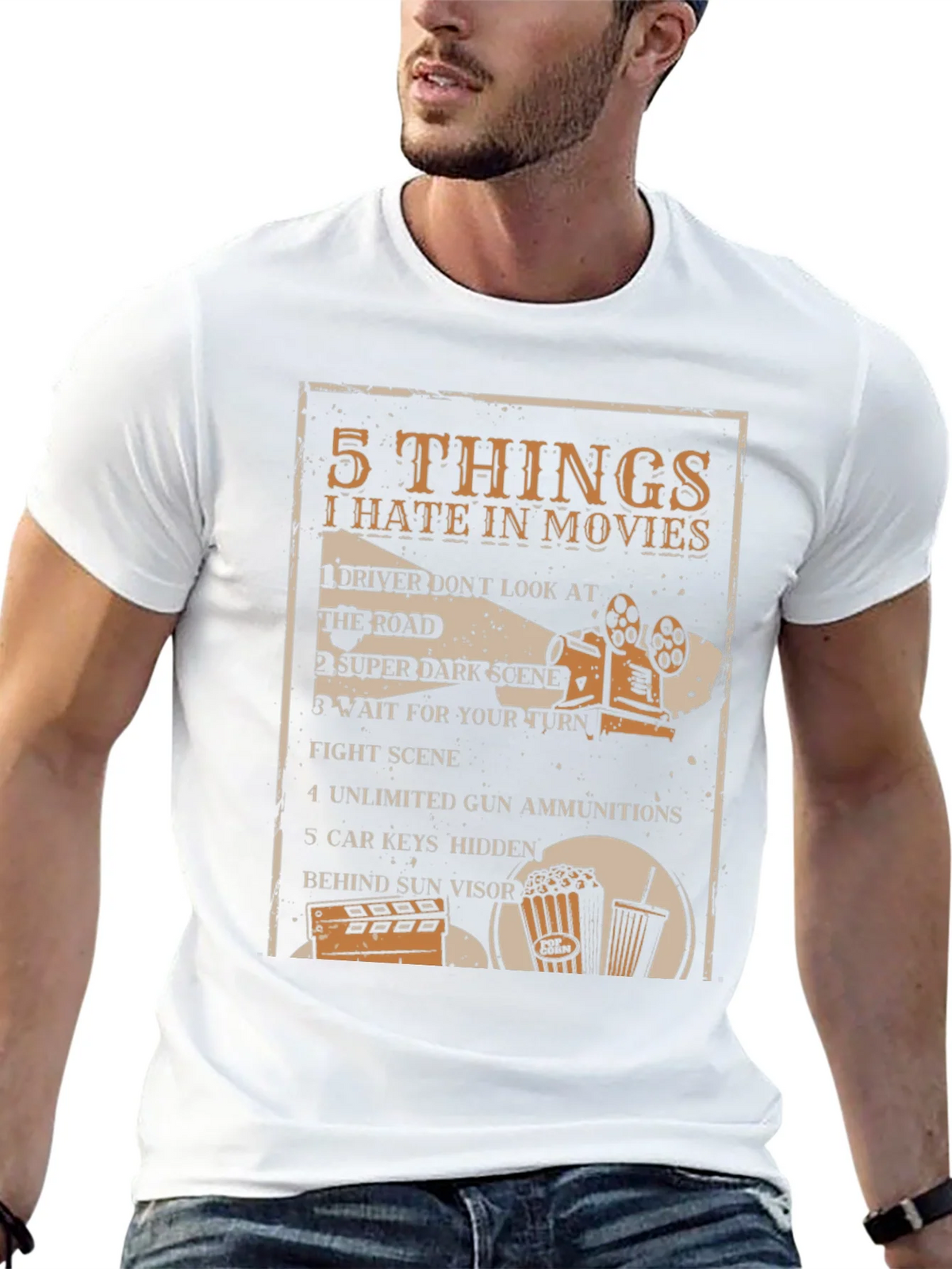 5 Things I Hate in Movies Graphic Tee product image 12