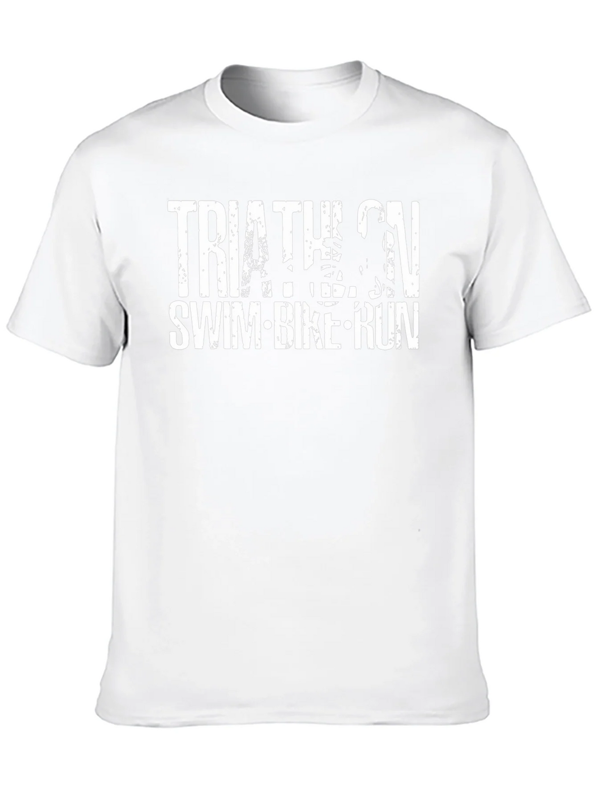 Triathlon Swim Bike Run Black T-Shirt product image 9