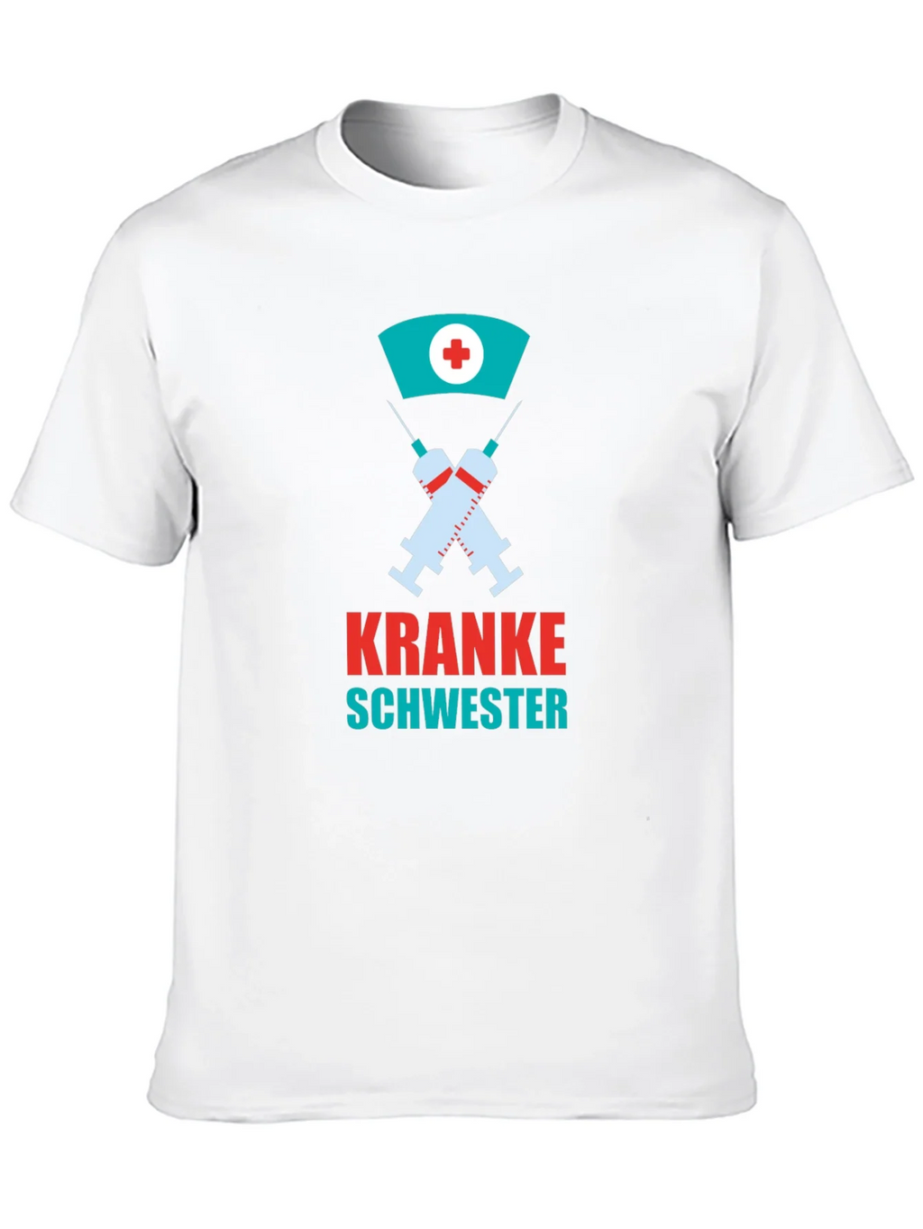 Kranke Schwester Graphic Tee - Nurse Humor T-Shirt product image 9