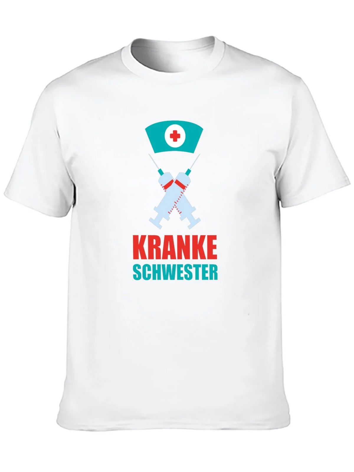 Kranke Schwester Graphic Tee - Nurse Humor T-Shirt product image 9