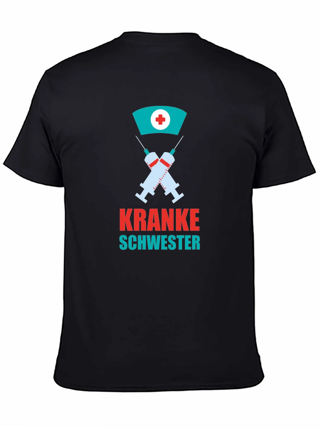 Kranke Schwester Graphic Tee - Nurse Humor T-Shirt product image 4