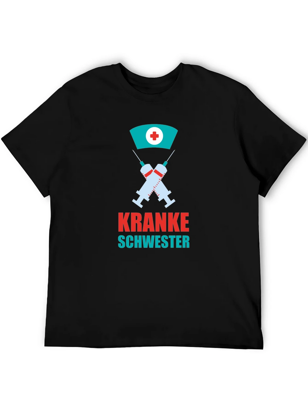 Kranke Schwester Graphic Tee - Nurse Humor T-Shirt product image 5