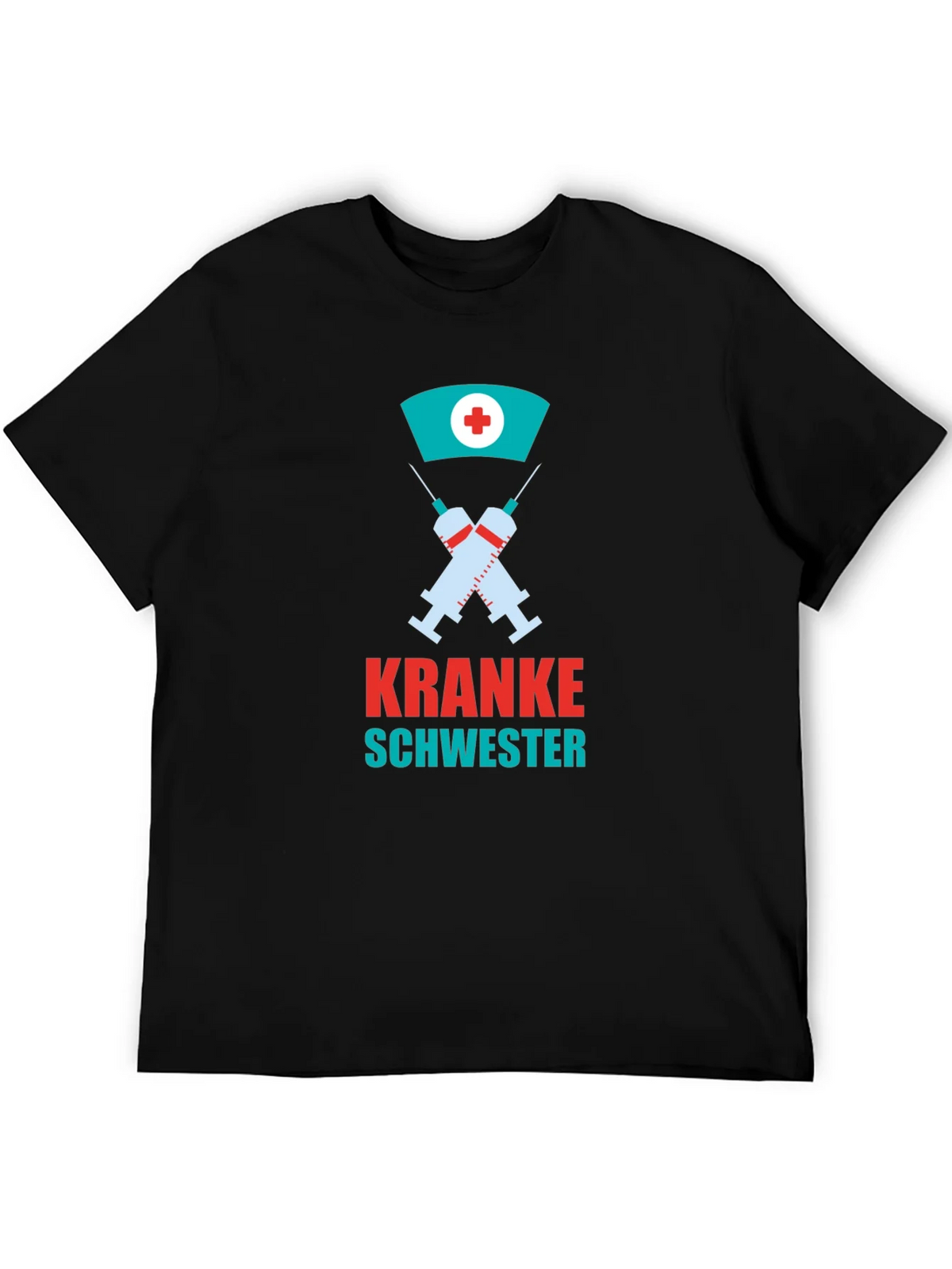 Kranke Schwester Graphic Tee - Nurse Humor T-Shirt product image 5
