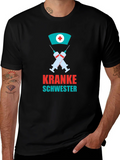 Kranke Schwester Graphic Tee - Nurse Humor T-Shirt product image 1