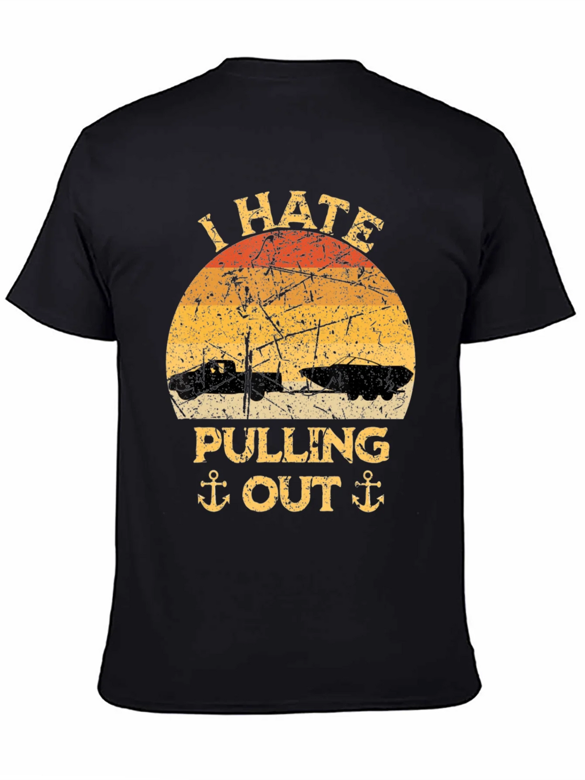 I Hate Pulling Out T-Shirt - Funny Boating Tee product image 4