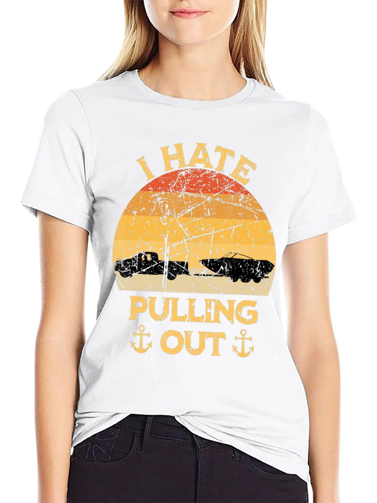 I Hate Pulling Out T-Shirt - Funny Boating Tee product image 8