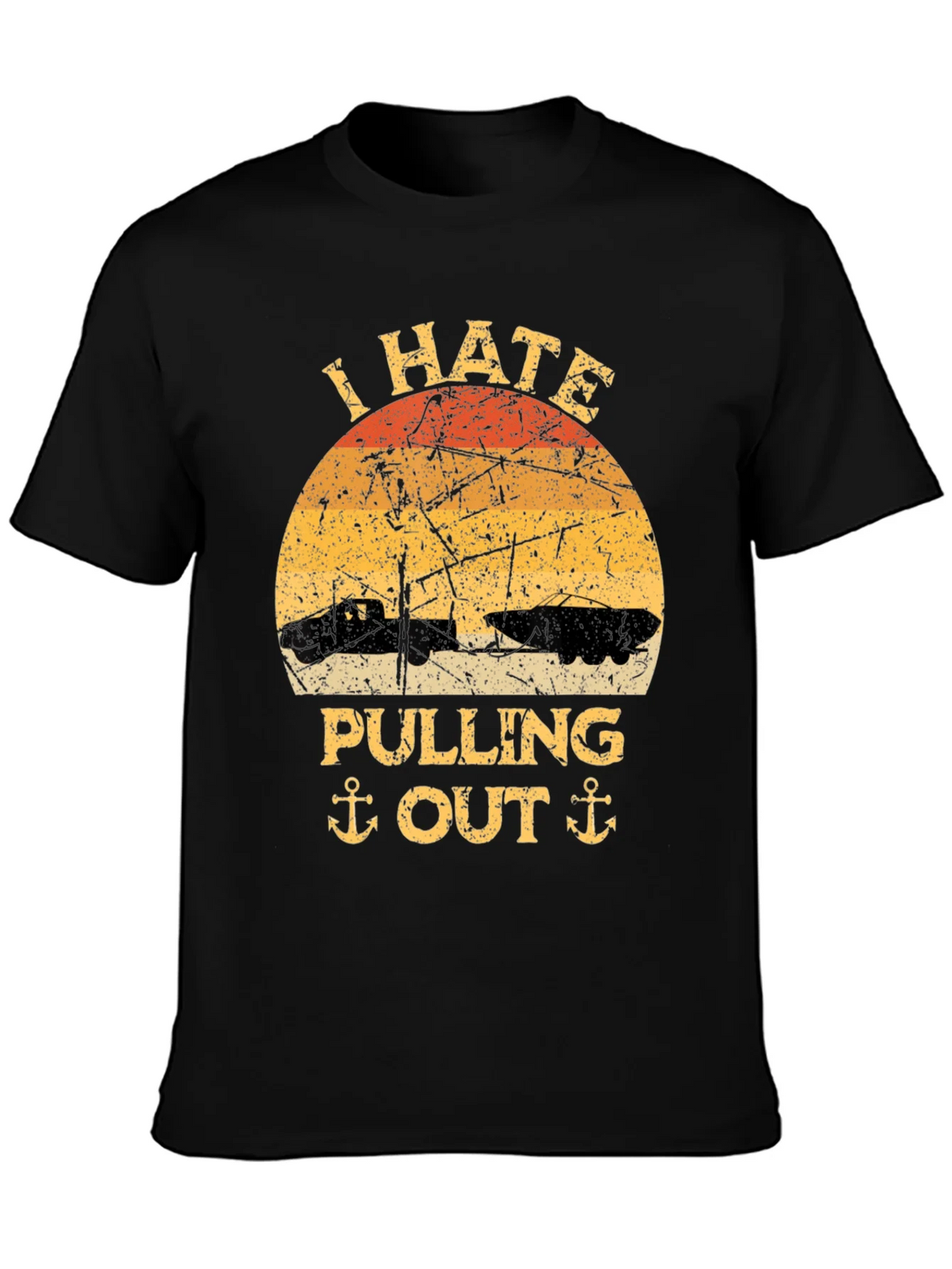 I Hate Pulling Out T-Shirt - Funny Boating Tee product image 3