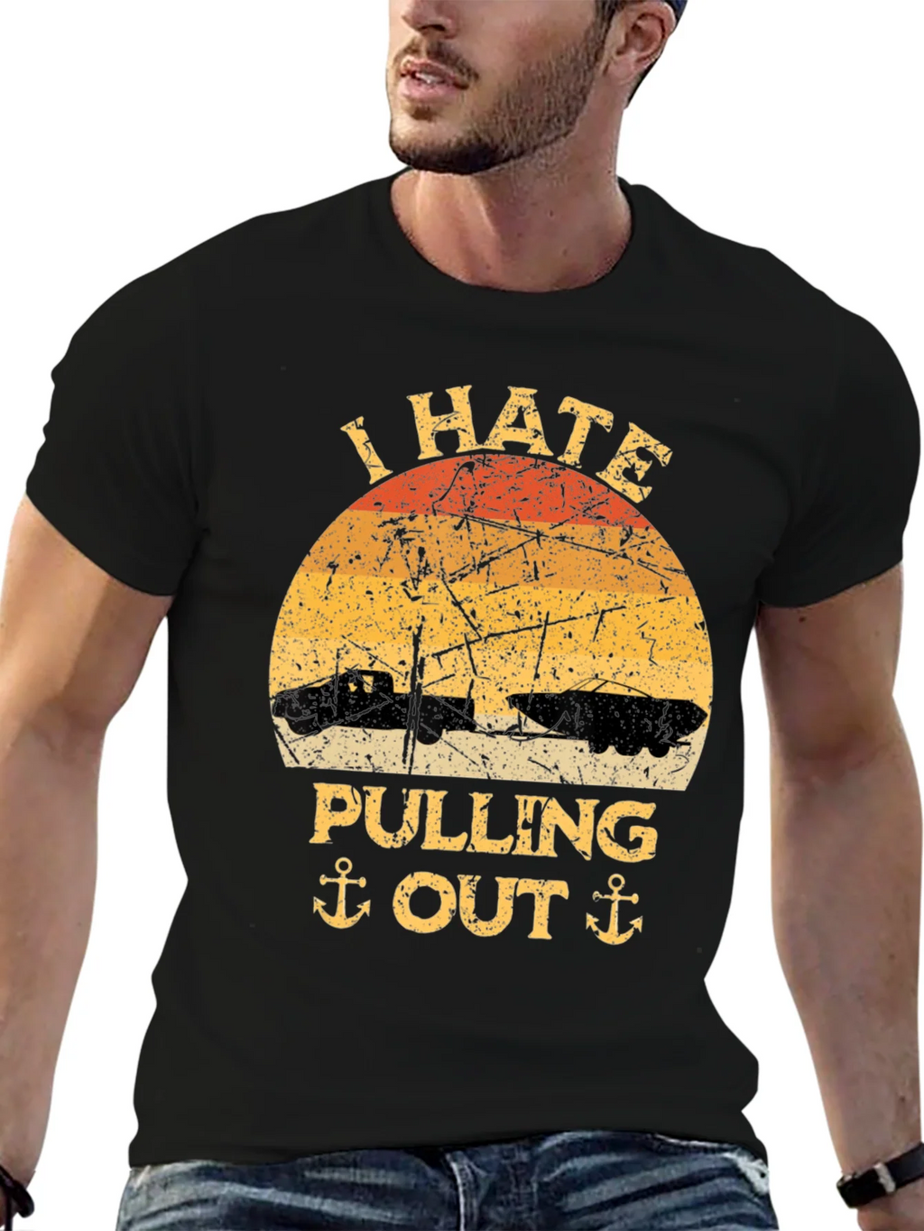 I Hate Pulling Out T-Shirt - Funny Boating Tee product image 6