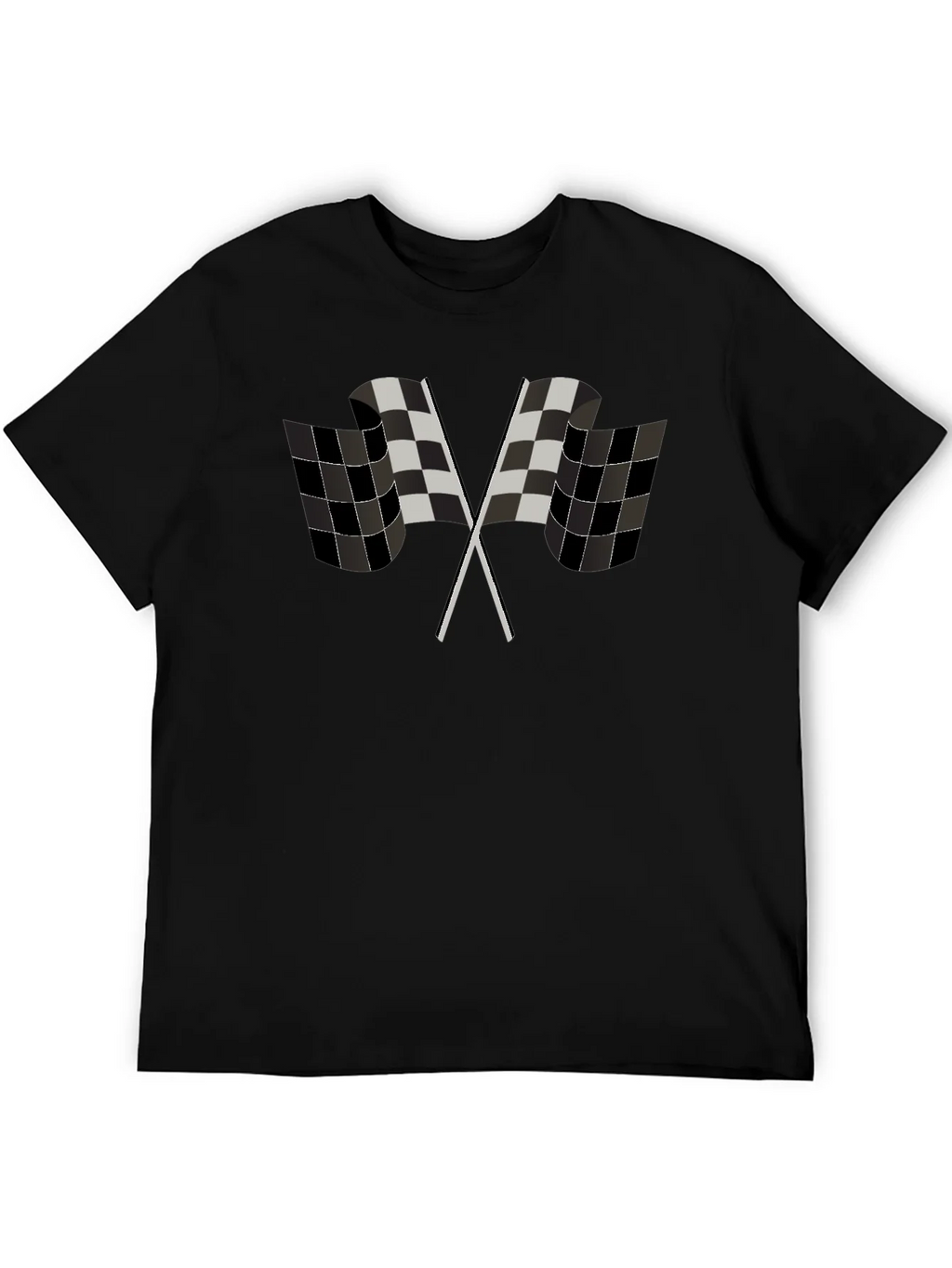 Checkered Flag Graphic Tee - Racing Fan Apparel product image 5