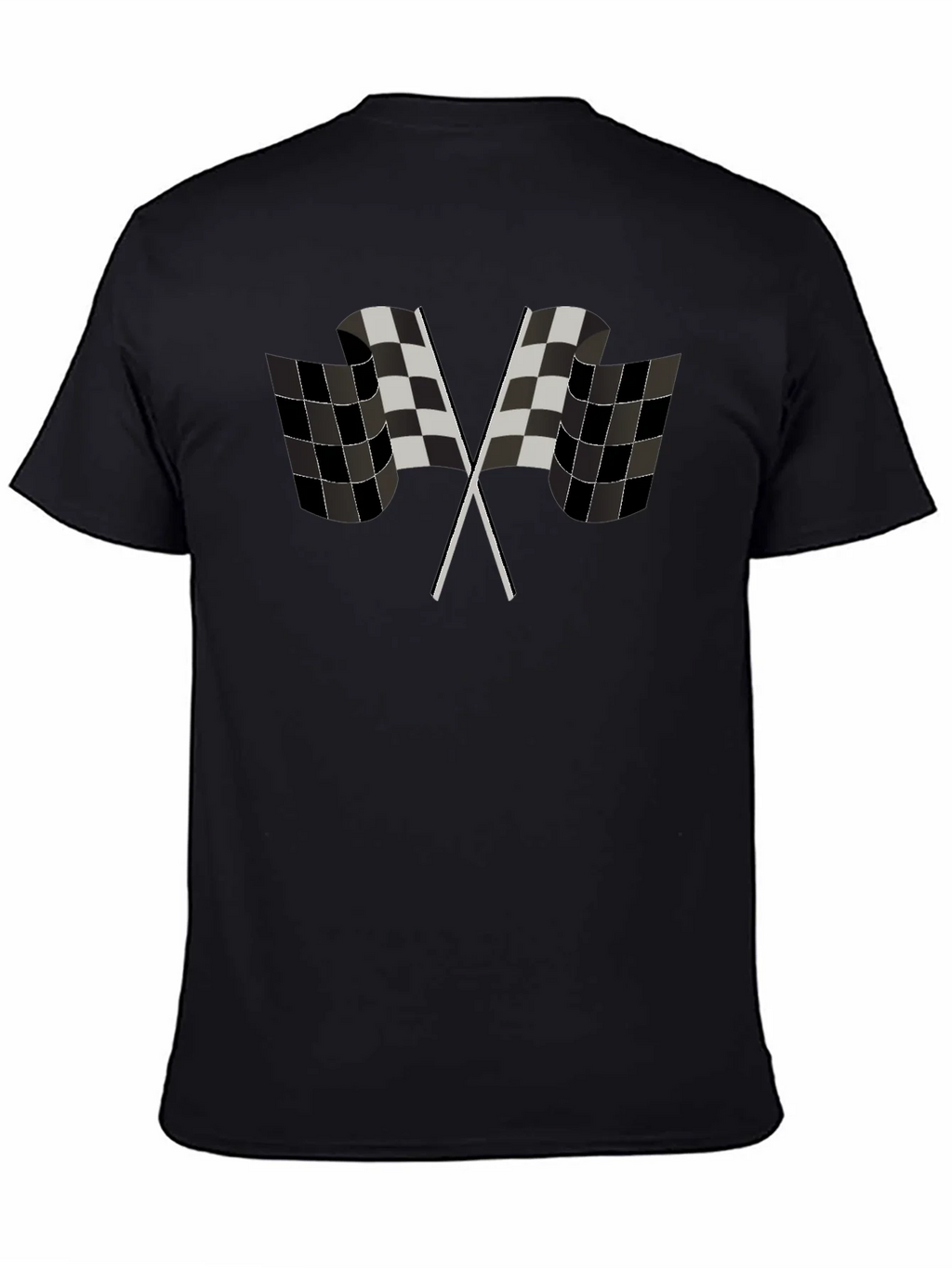 Checkered Flag Graphic Tee - Racing Fan Apparel product image 4