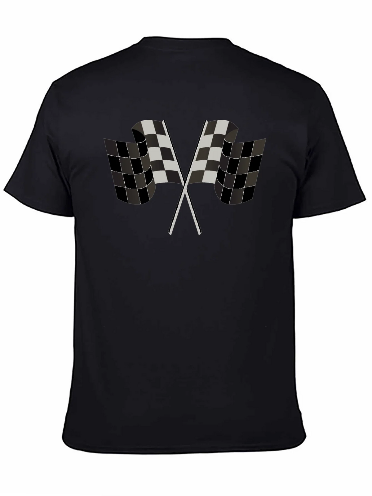 Checkered Flag Graphic Tee - Racing Fan Apparel product image 4