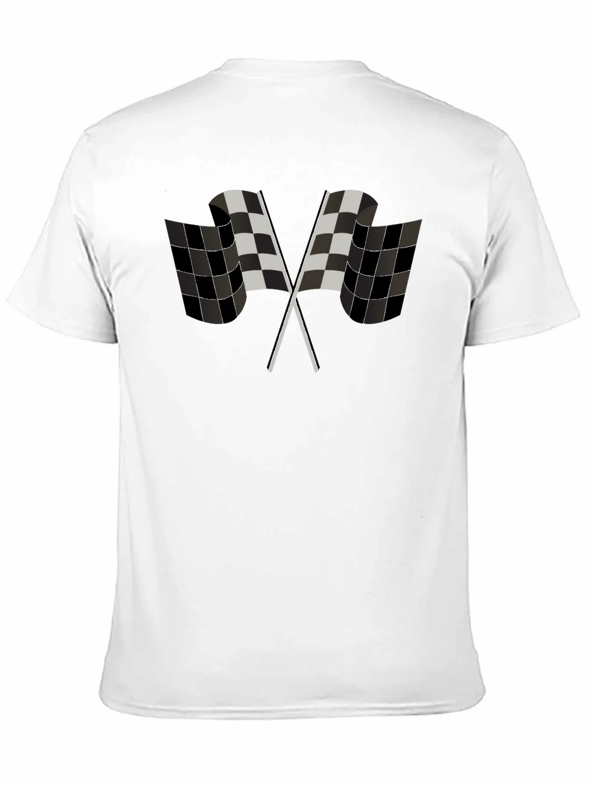Checkered Flag Graphic Tee - Racing Fan Apparel product image 10