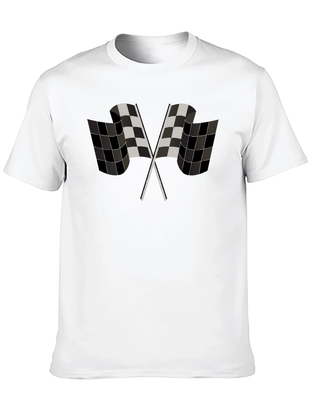 Checkered Flag Graphic Tee - Racing Fan Apparel product image 9