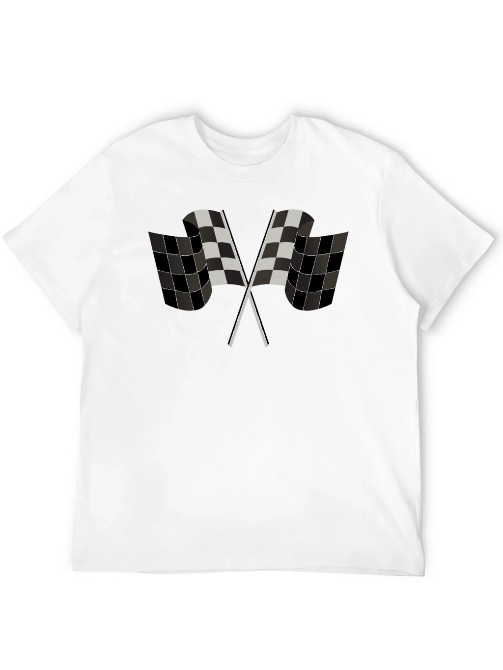 Checkered Flag Graphic Tee - Racing Fan Apparel product image 11