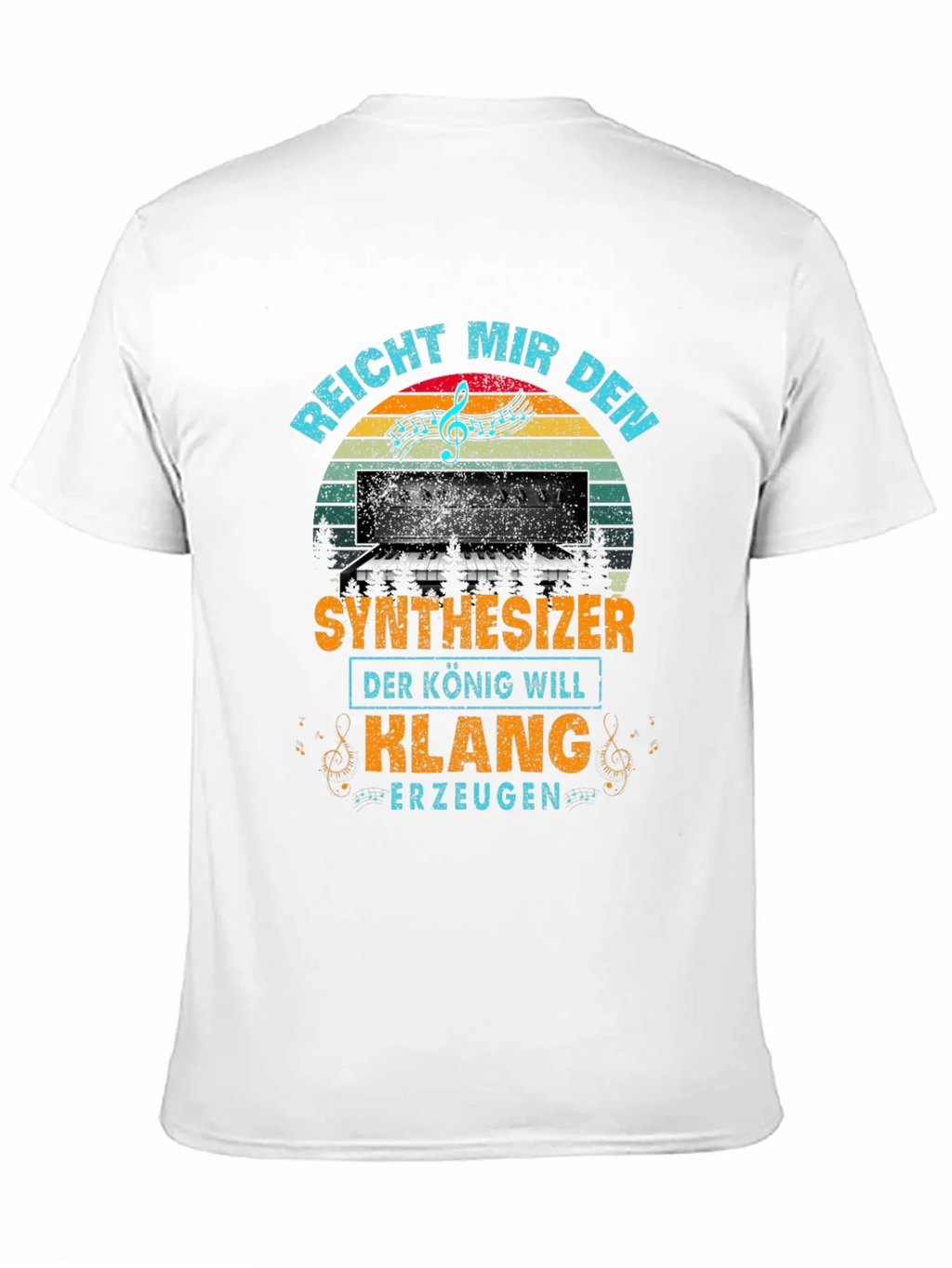 Synthesizer King T-Shirt - Music Lover Tee product image 10