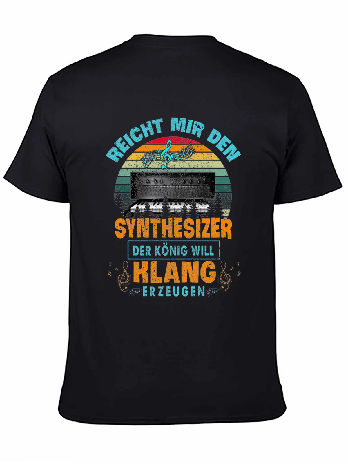 Synthesizer King T-Shirt - Music Lover Tee product image 4