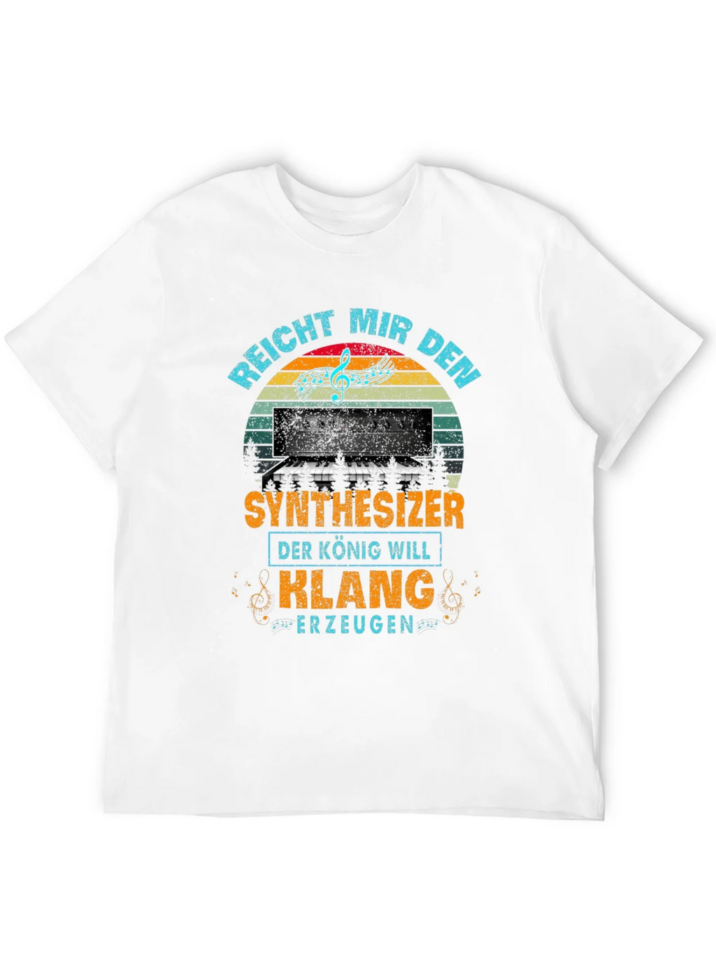 Synthesizer King T-Shirt - Music Lover Tee product image 11