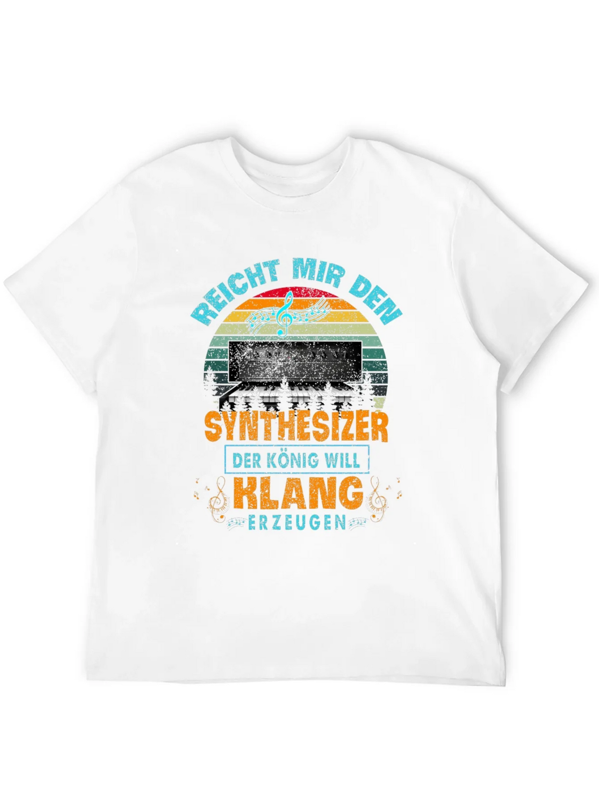 Synthesizer King T-Shirt - Music Lover Tee product image 11