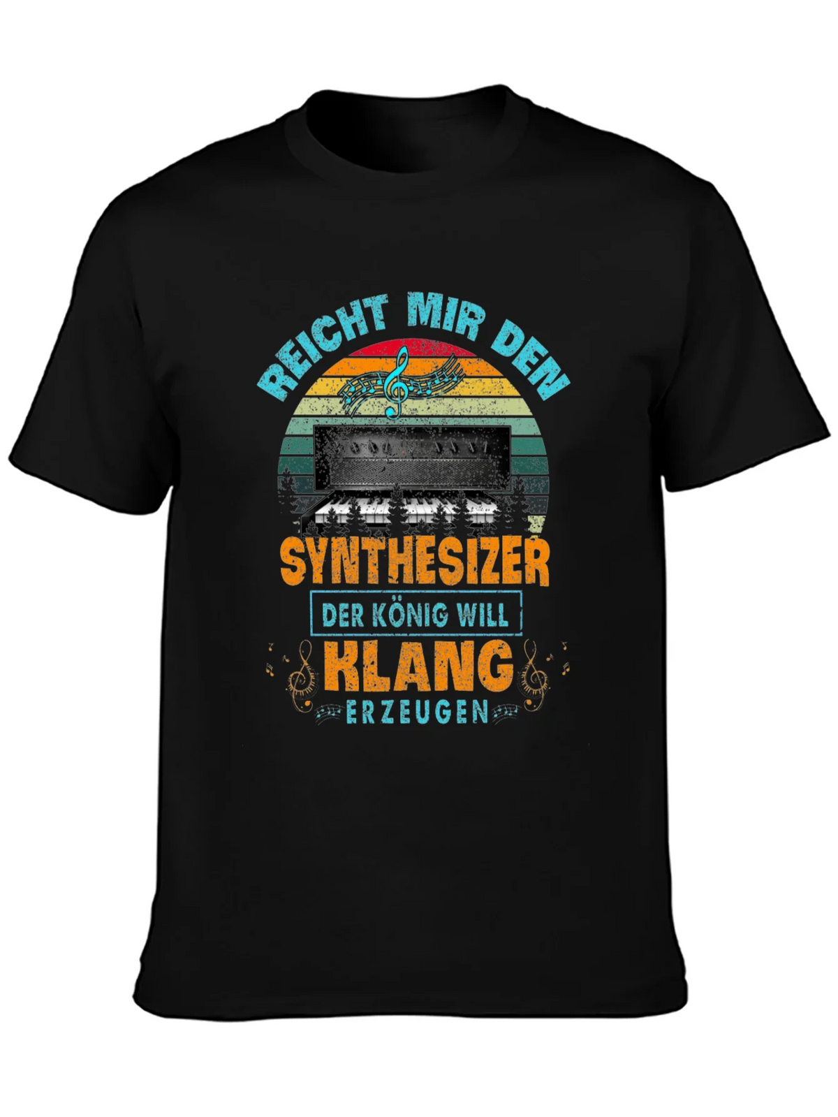 Synthesizer King T-Shirt - Music Lover Tee product image 3