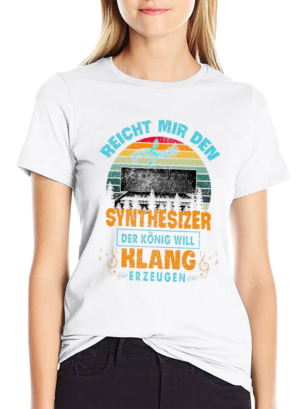 Synthesizer King T-Shirt - Music Lover Tee product image 8