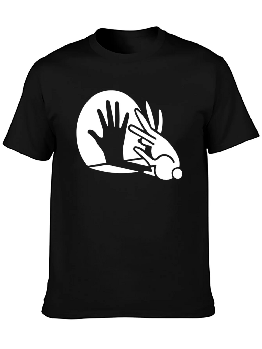 Magic Trick Tee: Hand & Rabbit Illusion Graphic T-Shirt product image 3