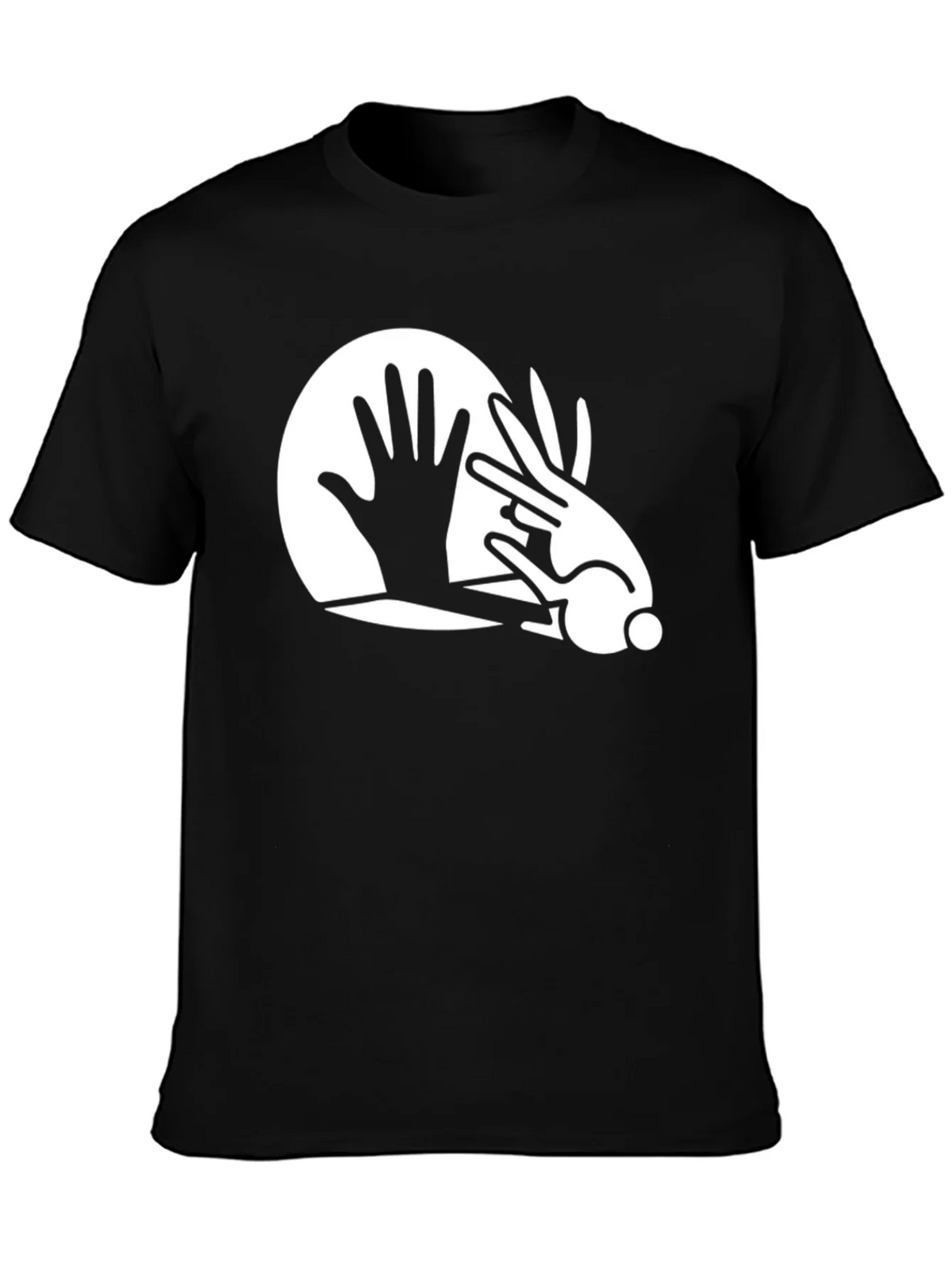 Magic Trick Tee: Hand & Rabbit Illusion Graphic T-Shirt product image 3
