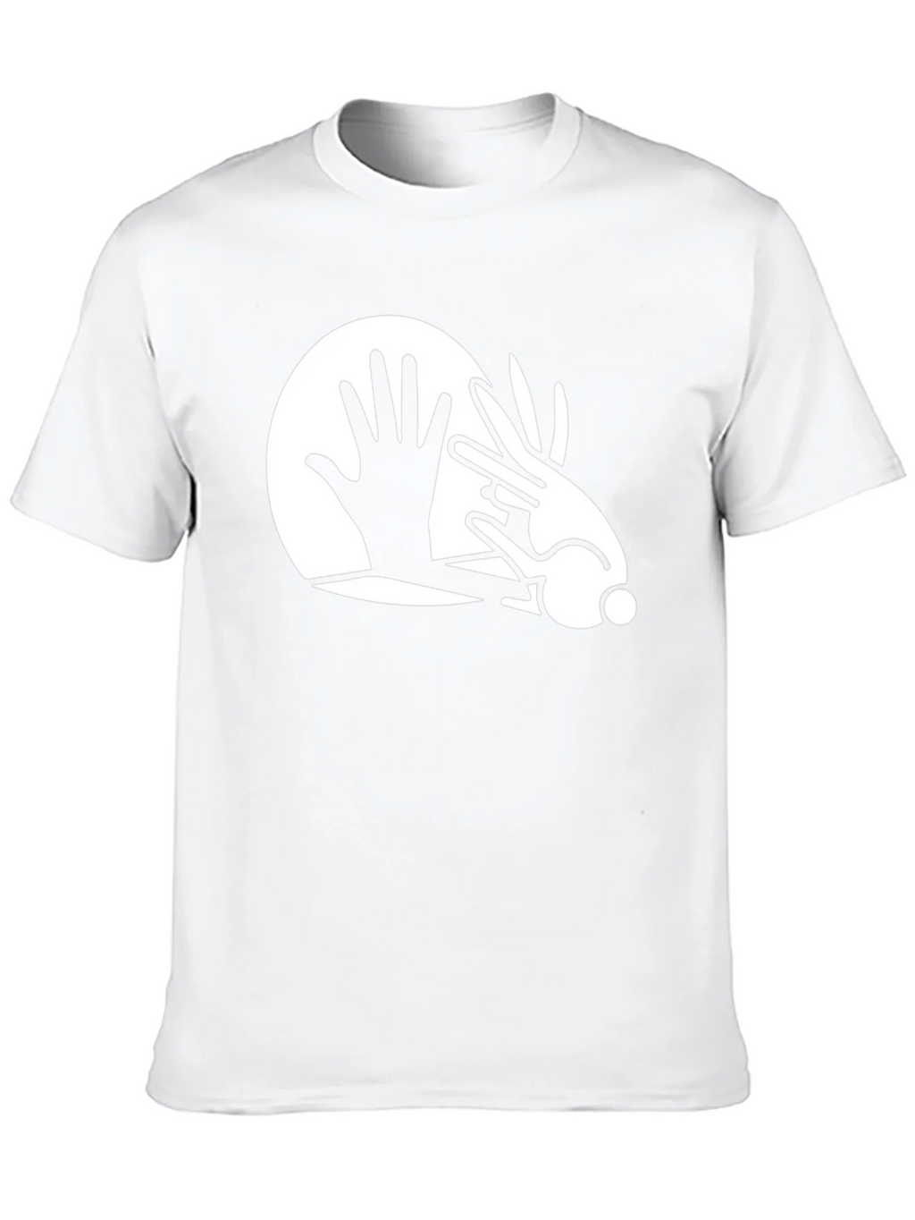 Magic Trick Tee: Hand & Rabbit Illusion Graphic T-Shirt product image 9