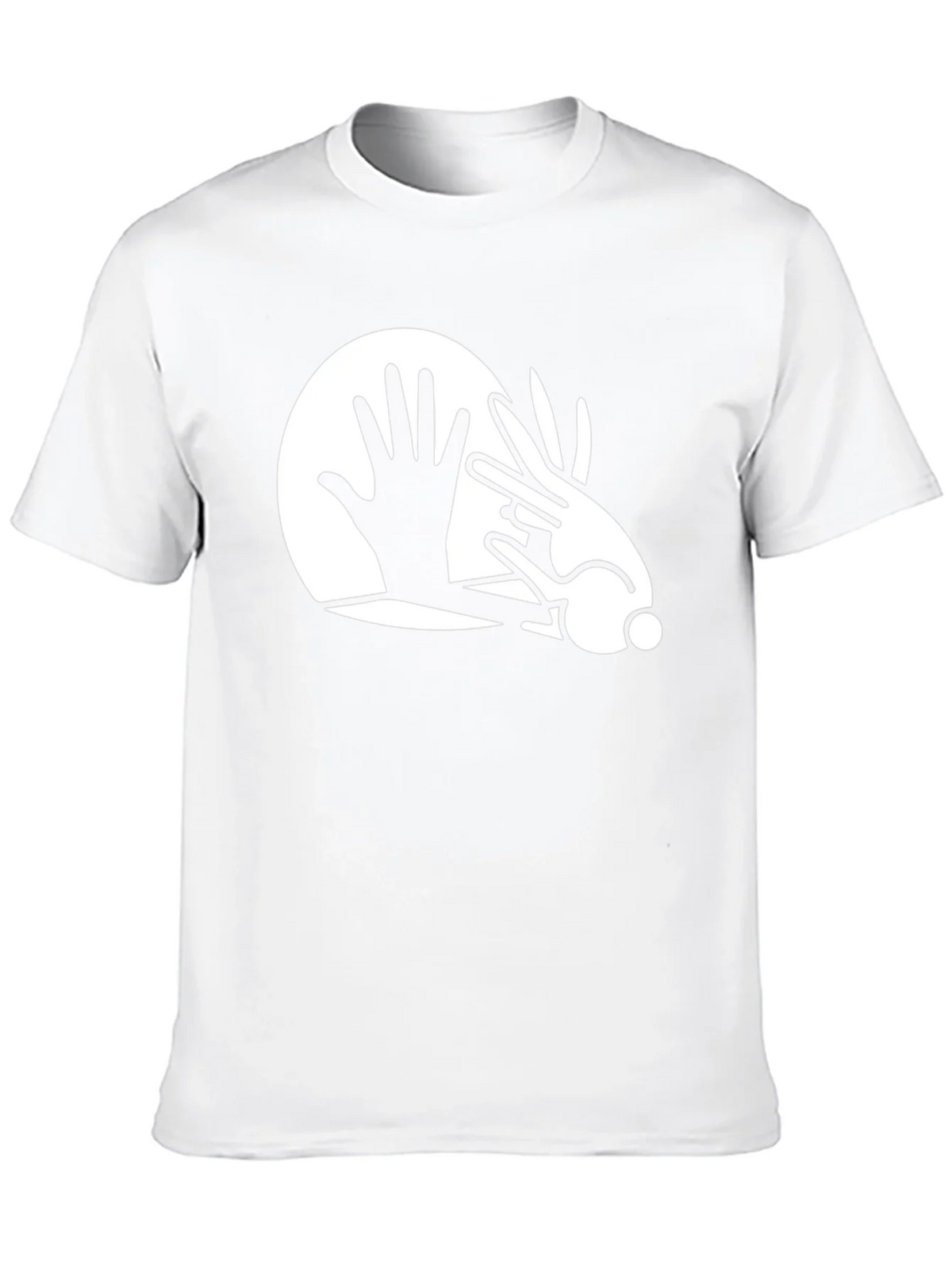 Magic Trick Tee: Hand & Rabbit Illusion Graphic T-Shirt product image 9