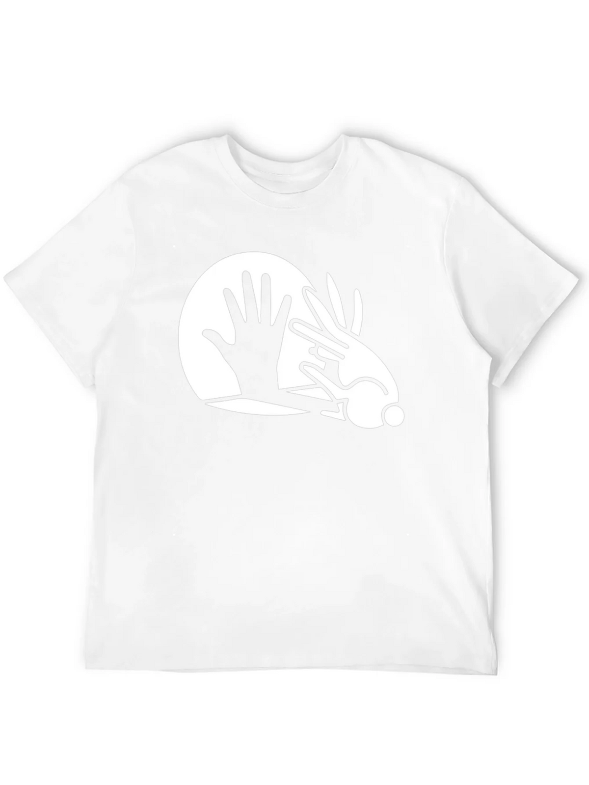 Magic Trick Tee: Hand & Rabbit Illusion Graphic T-Shirt product image 11