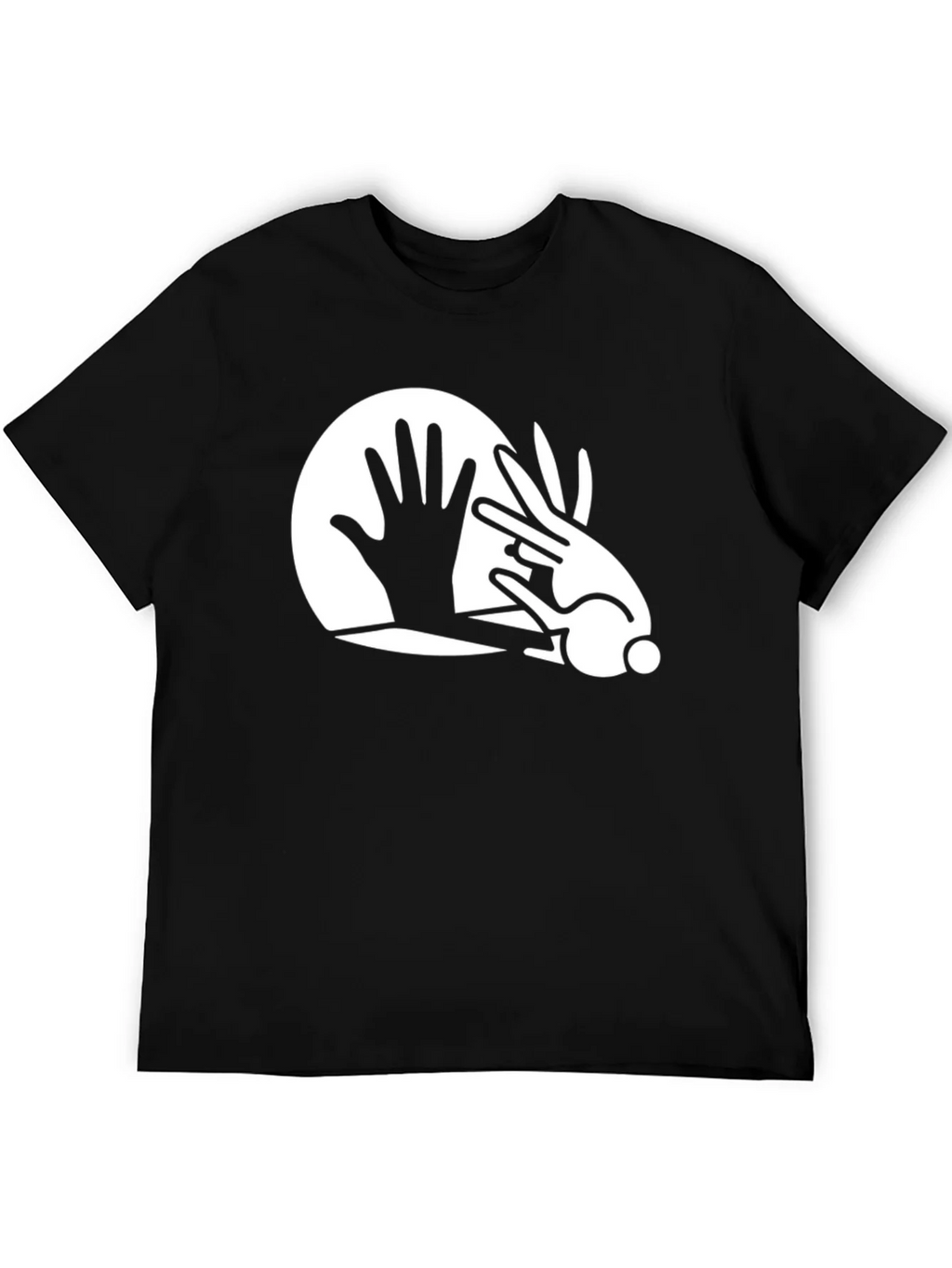 Magic Trick Tee: Hand & Rabbit Illusion Graphic T-Shirt product image 5