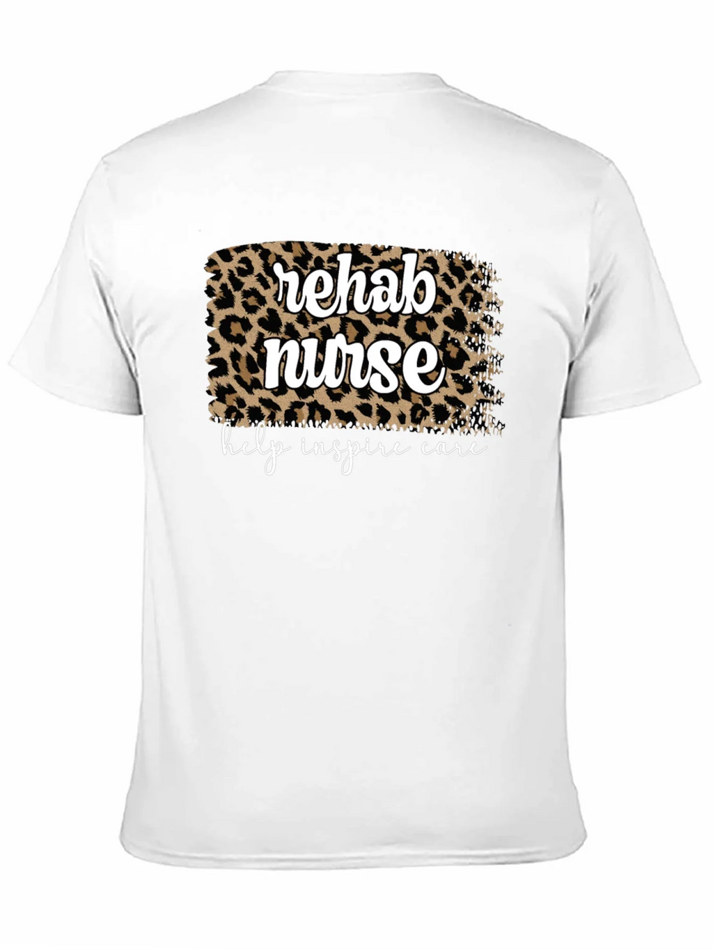 Rehab Nurse Leopard Print T-Shirt product image 10