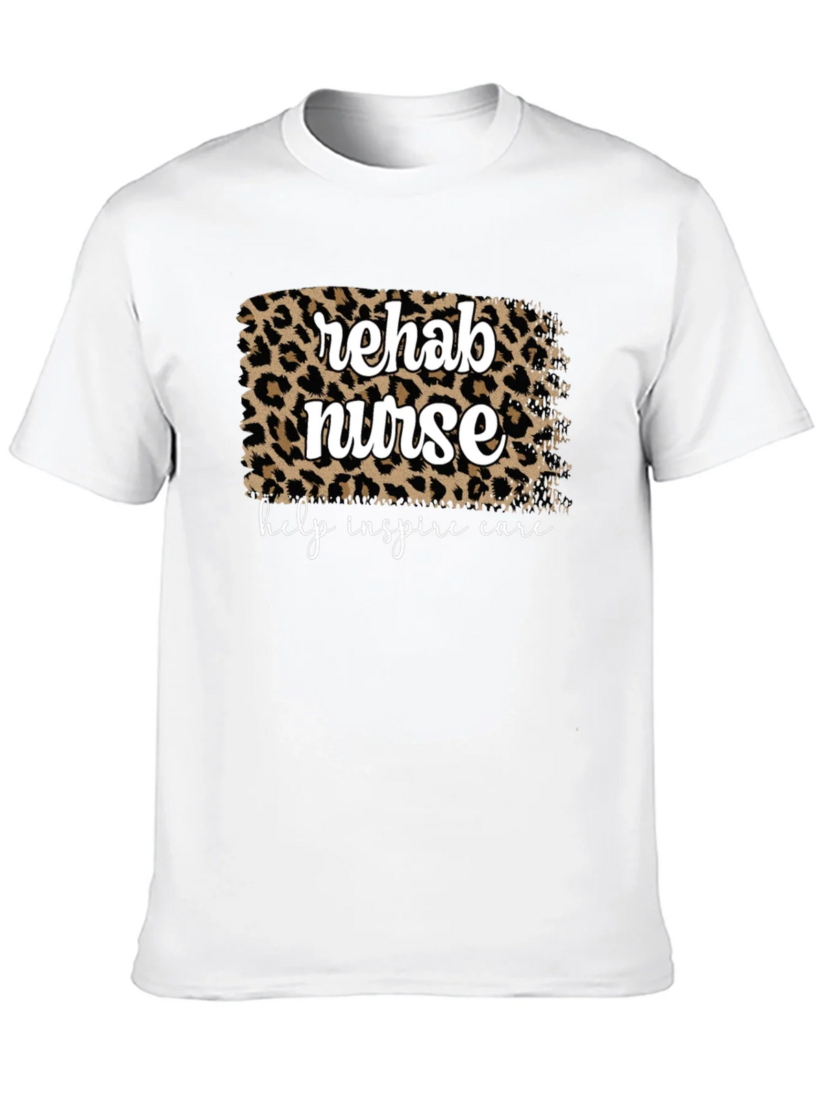 Rehab Nurse Leopard Print T-Shirt product image 9