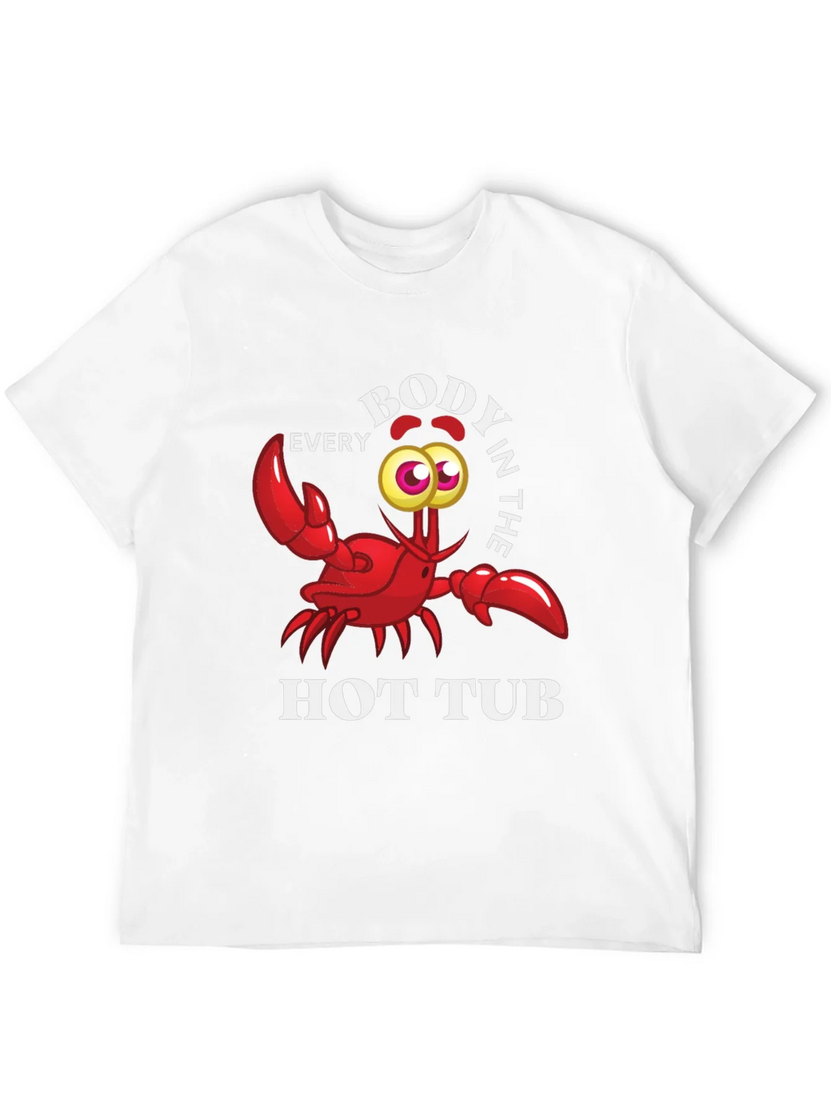 Every Body in the Hot Tub Black Graphic T-Shirt product image 11