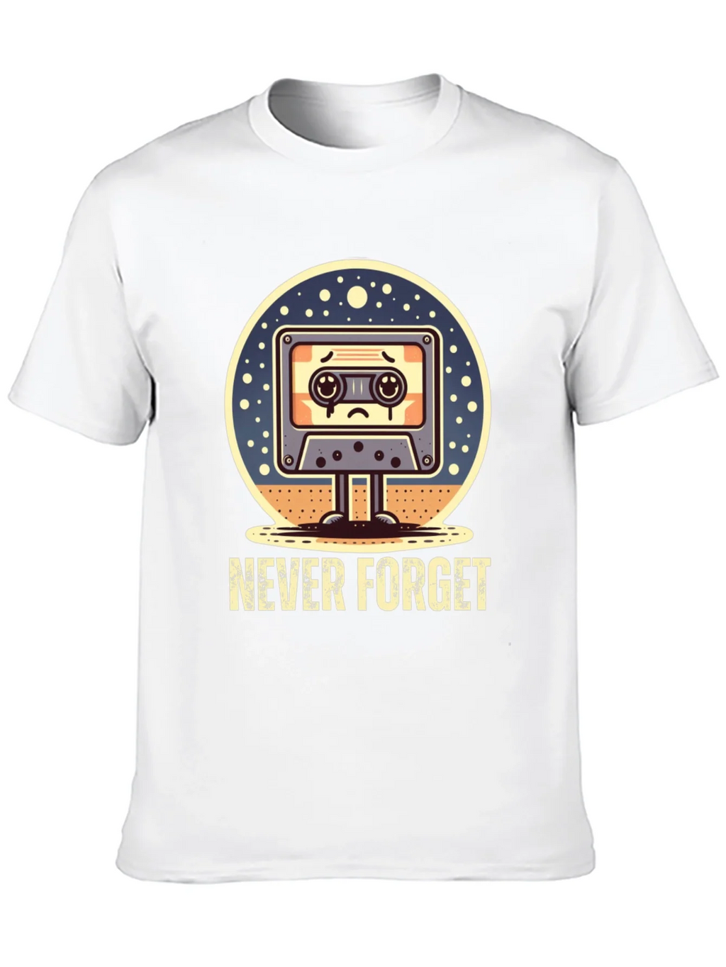 Never Forget Retro Cassette Tape T-Shirt product image 9