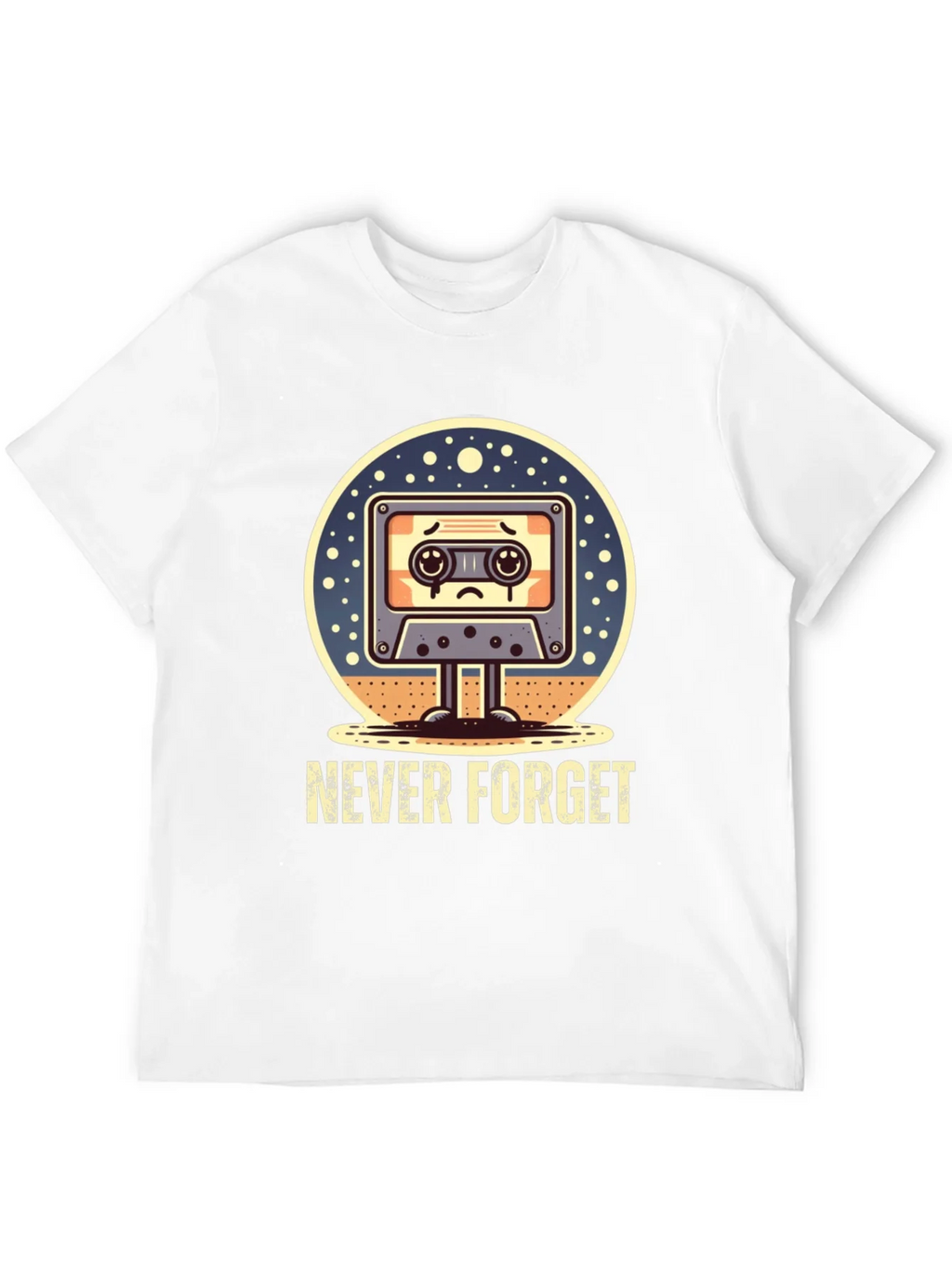 Never Forget Retro Cassette Tape T-Shirt product image 11
