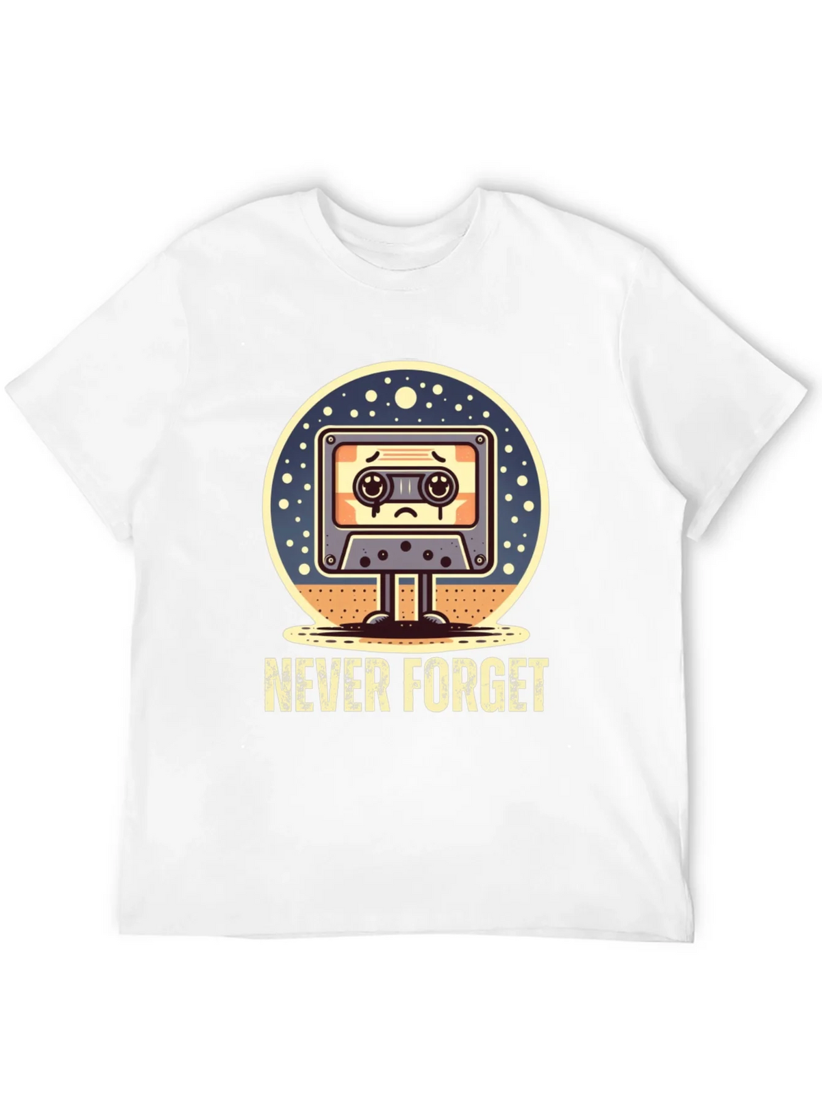 Never Forget Retro Cassette Tape T-Shirt product image 11