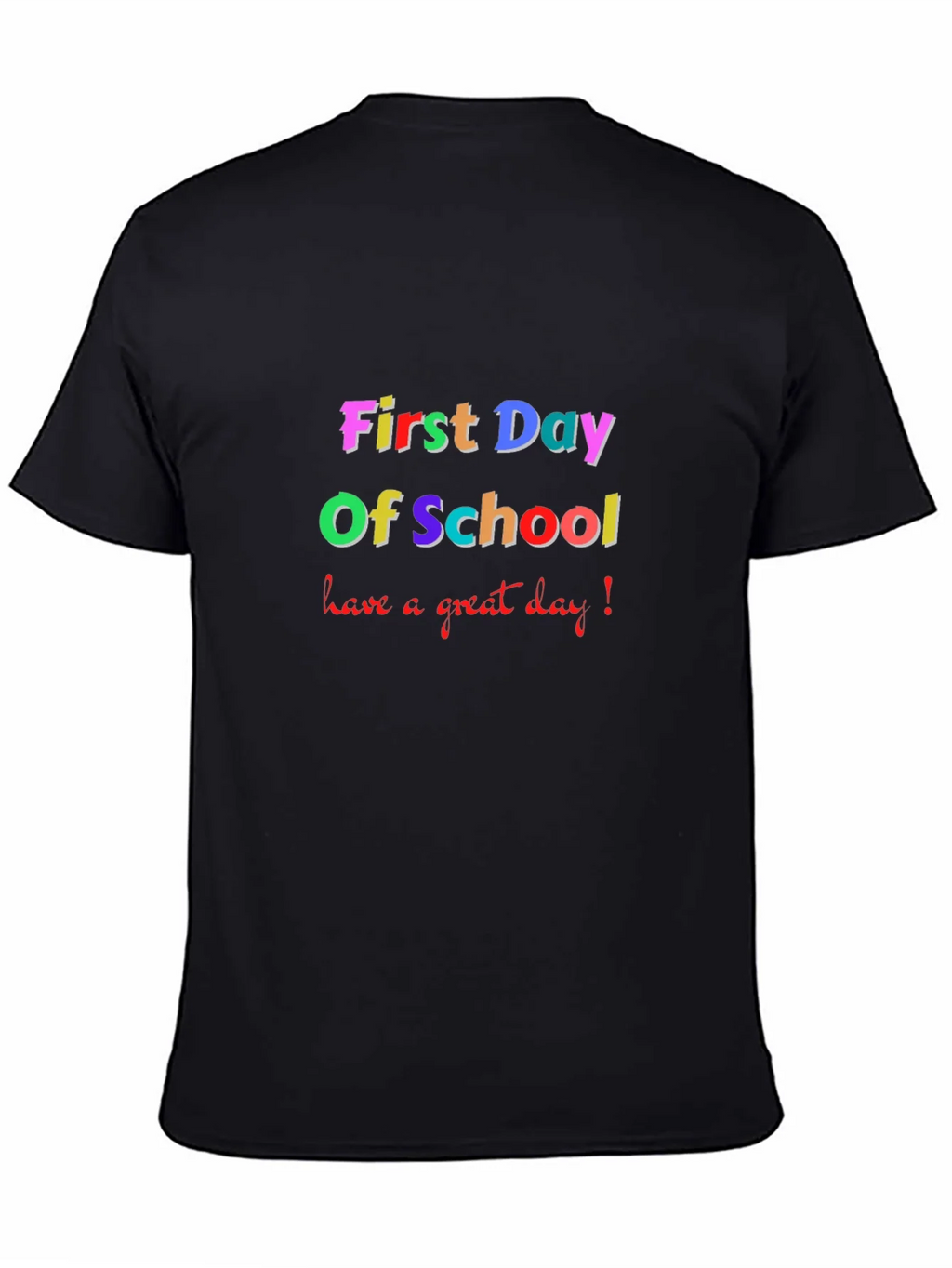 First Day of School Graphic T-Shirt product image 4