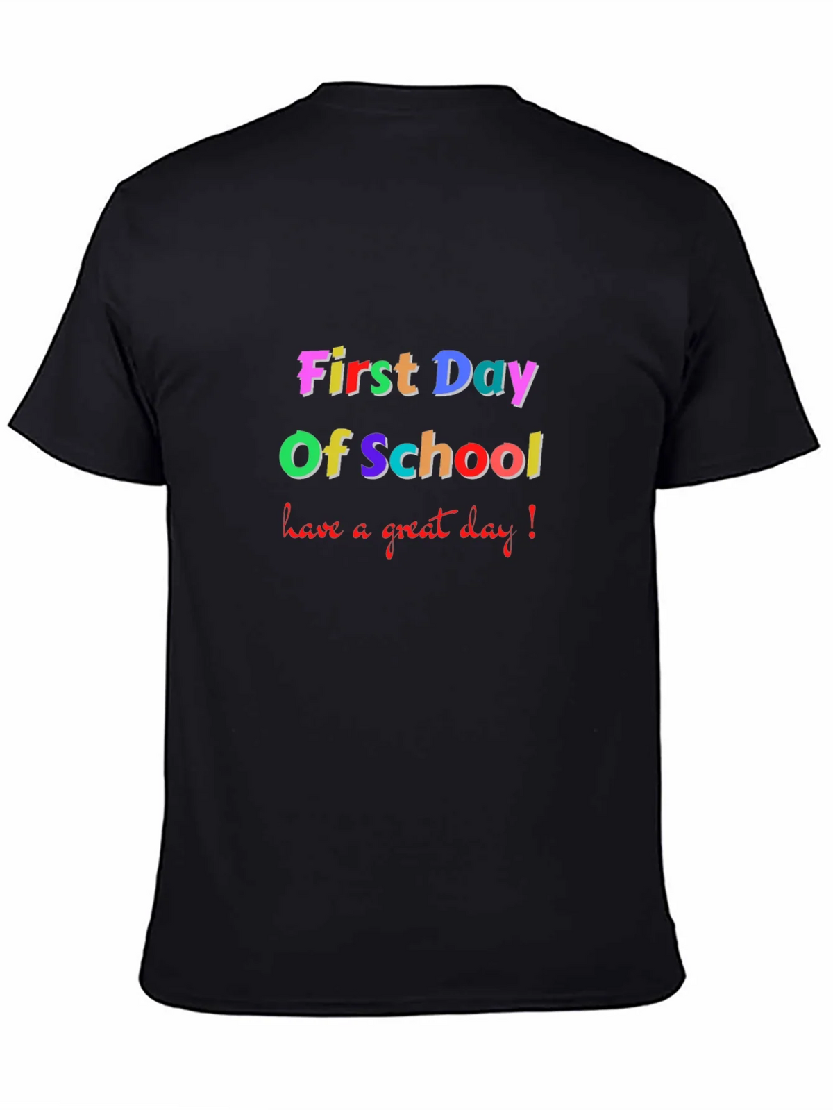 First Day of School Graphic T-Shirt product image 4
