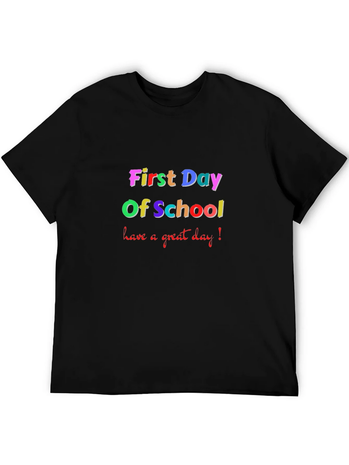 First Day of School Graphic T-Shirt product image 5