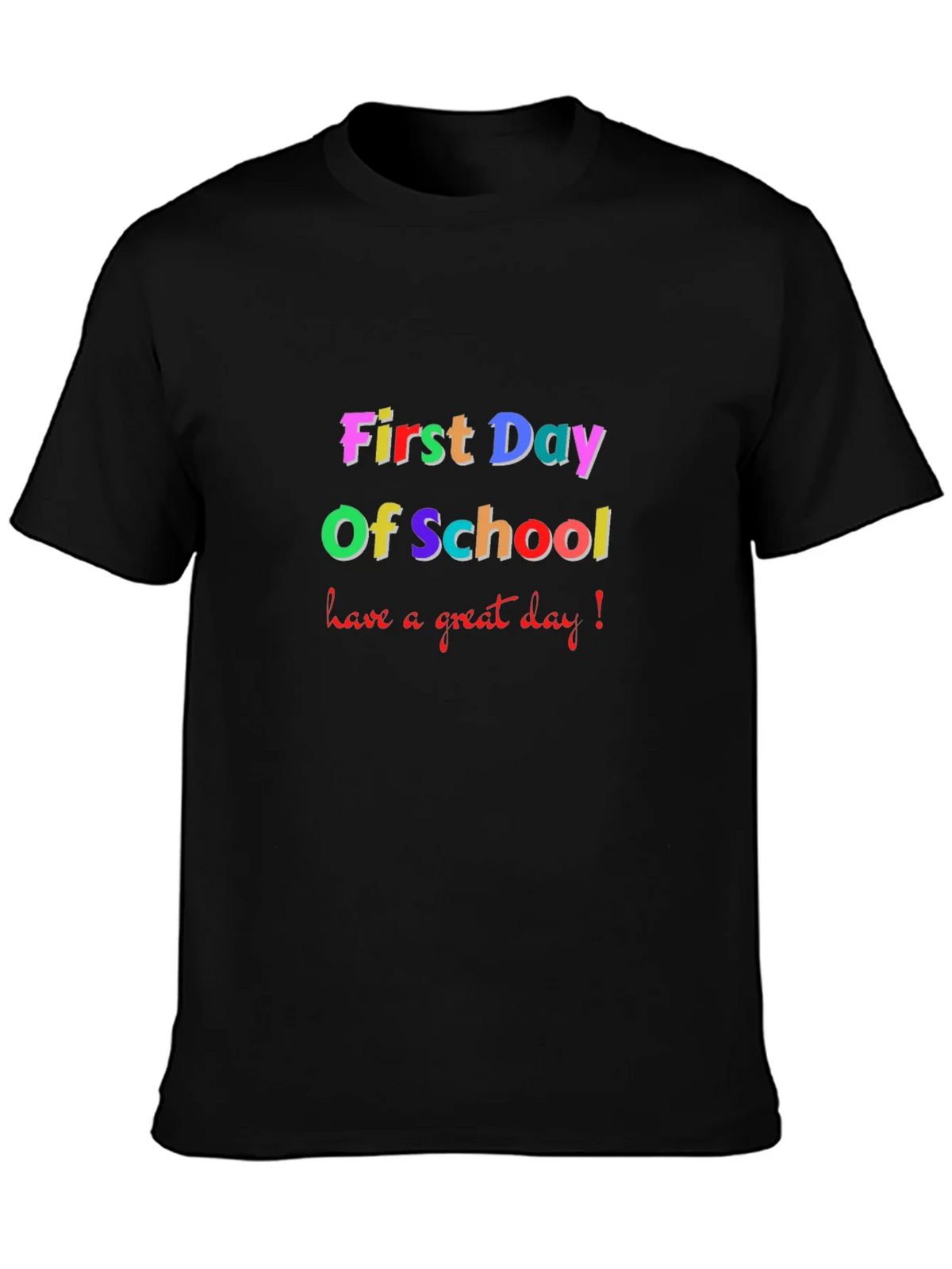 First Day of School Graphic T-Shirt product image 3